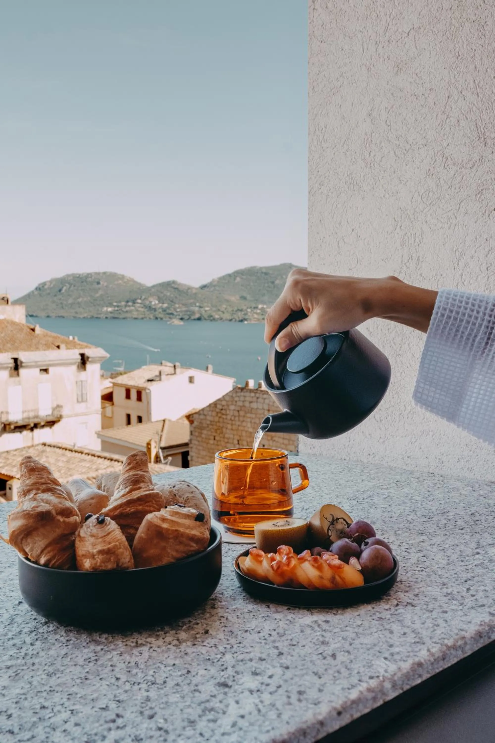 City view in Hotel Moderne