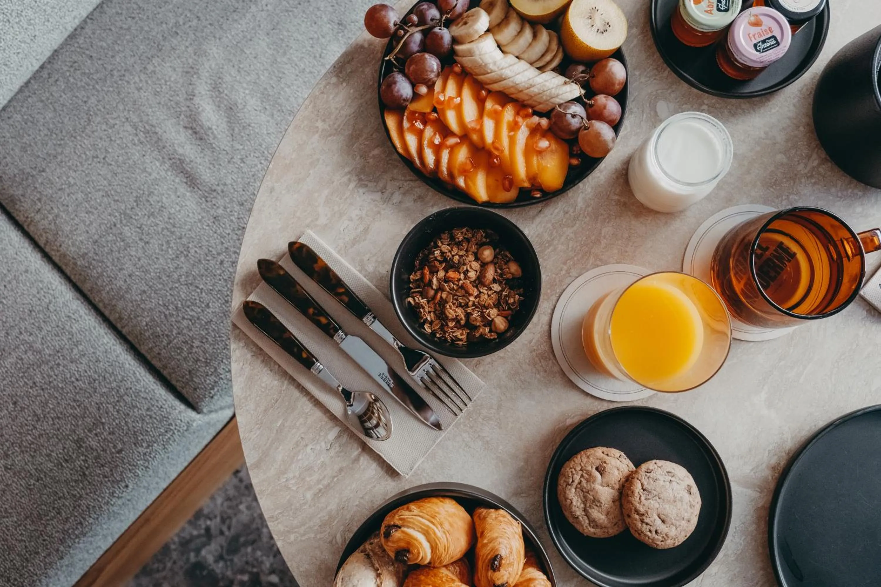 Breakfast in Hotel Moderne
