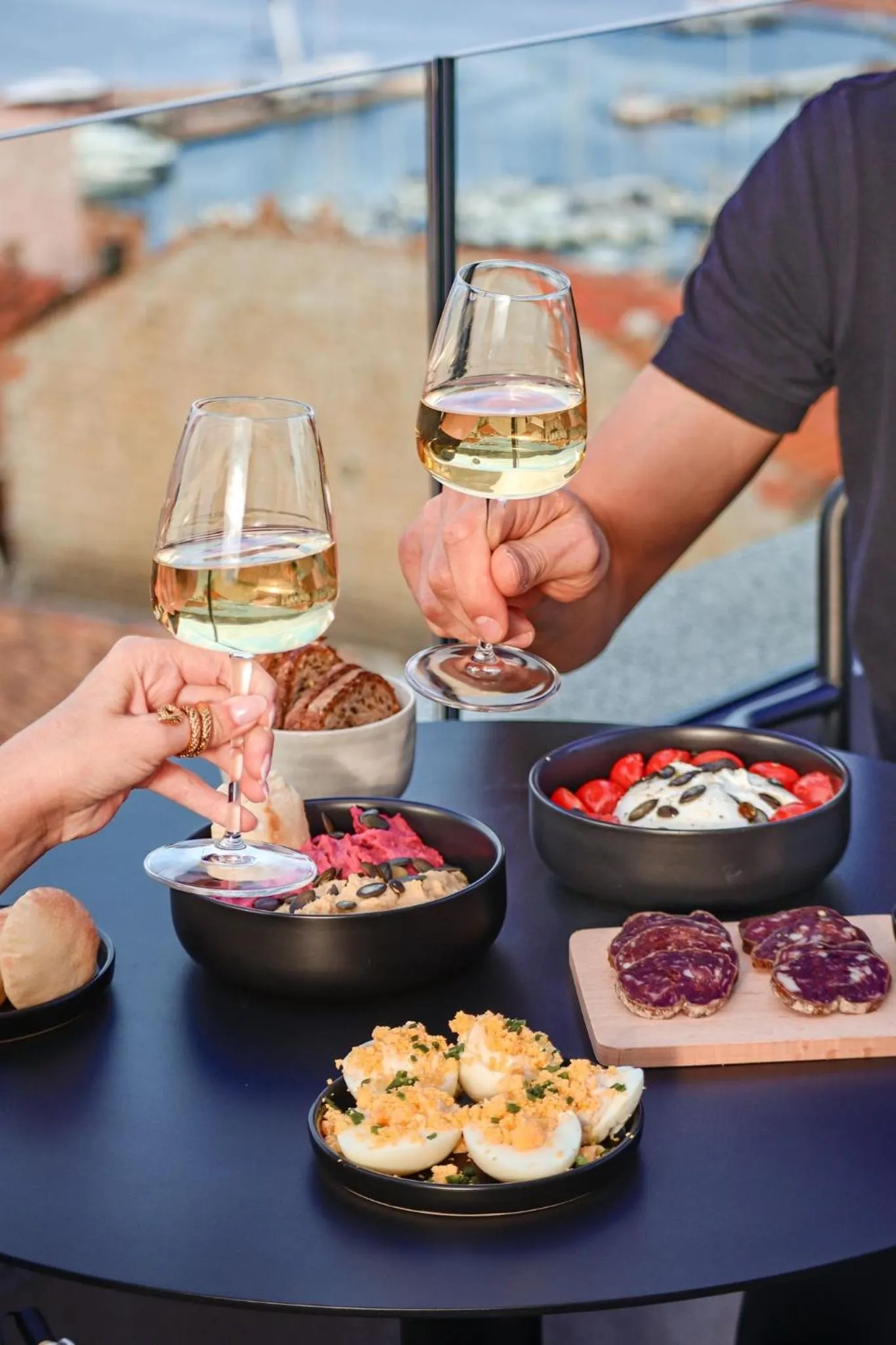 Patio in Hotel Moderne