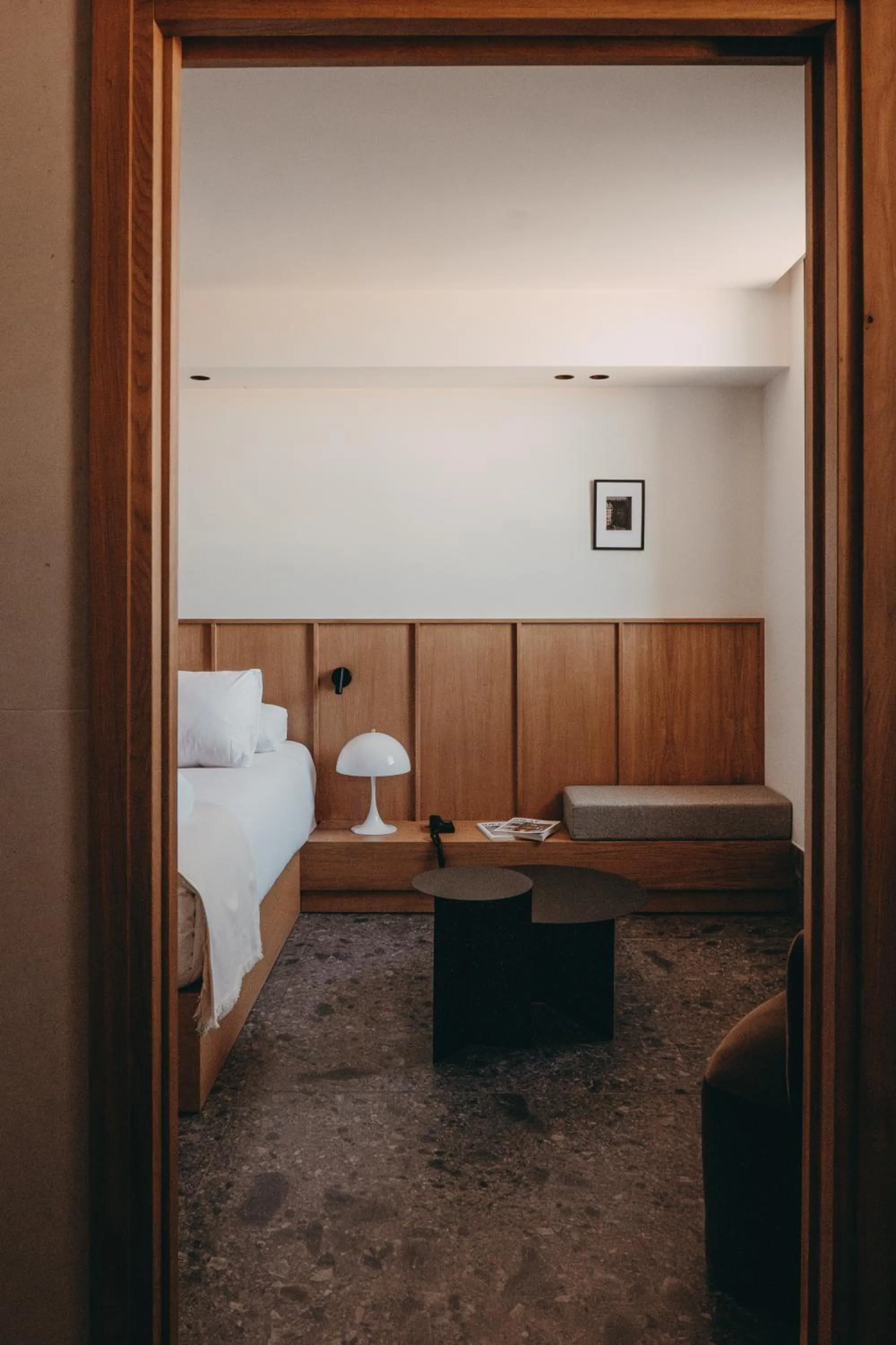 Bedroom, Bed in Hotel Moderne
