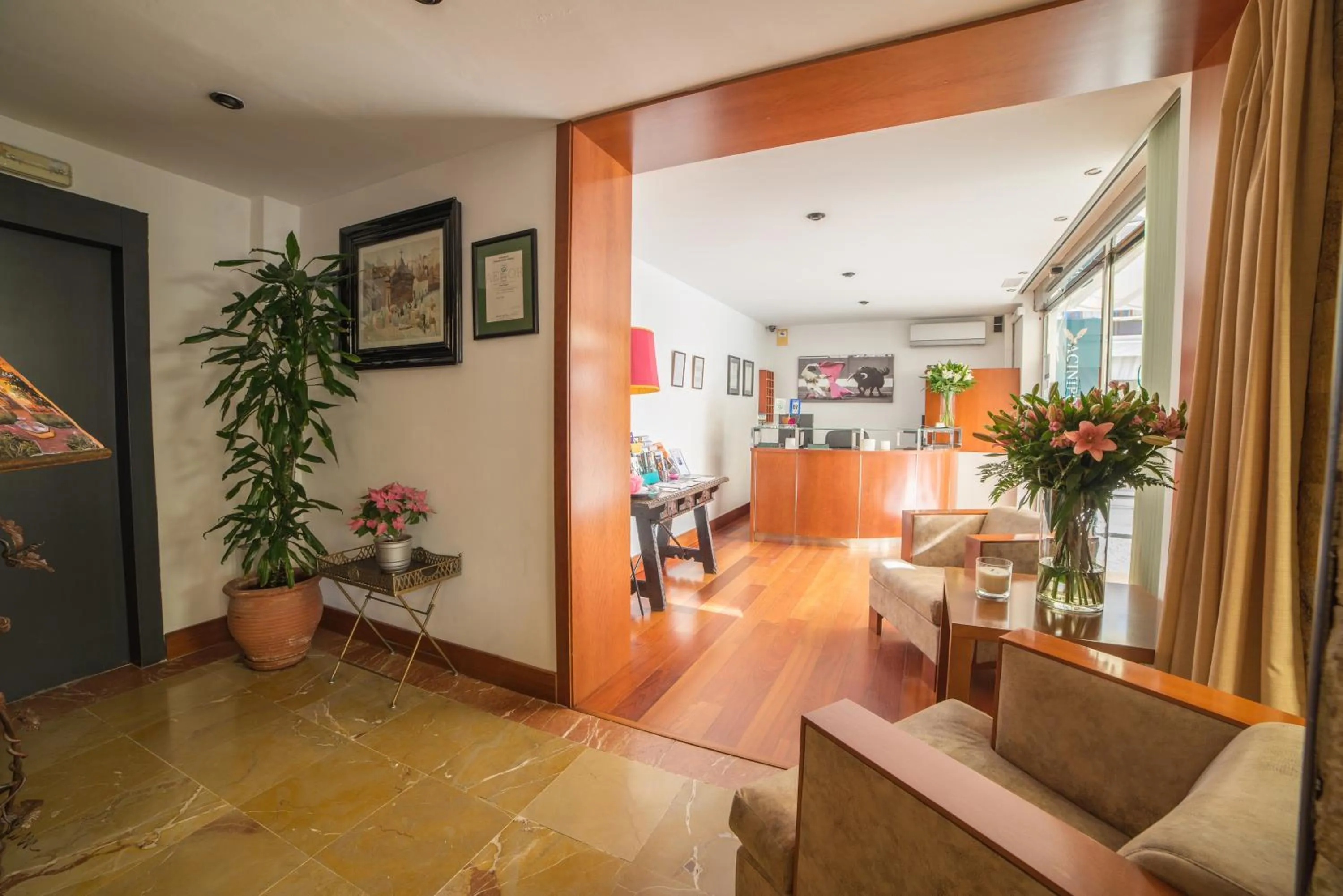 Lobby or reception in Acinipo