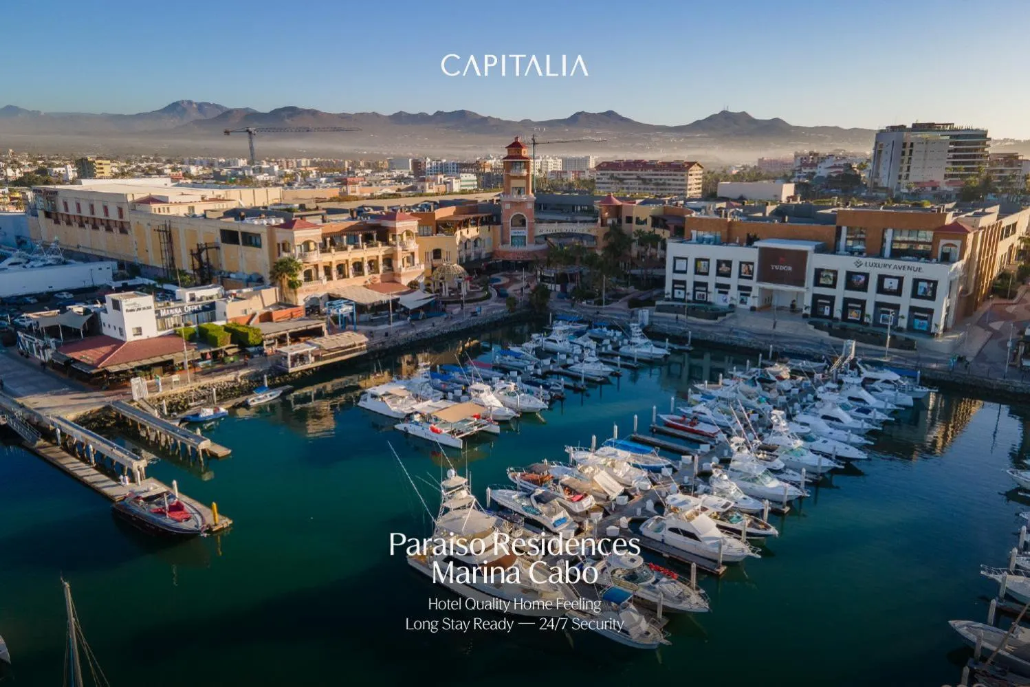 Property building in Paraiso Residences Marina Cabo by Capitalia