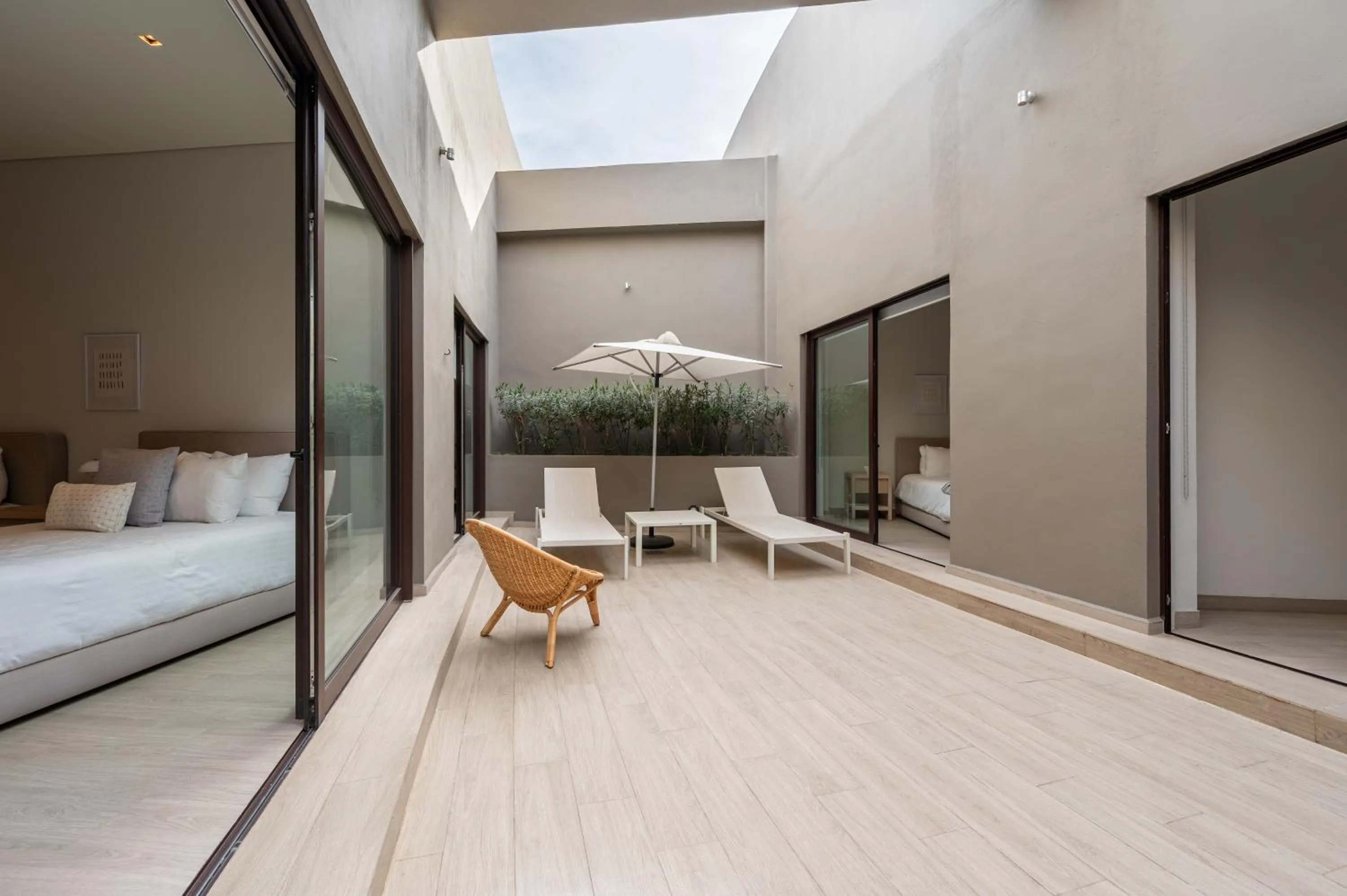 Patio, Bed in Paraiso Residences Marina Cabo by Capitalia