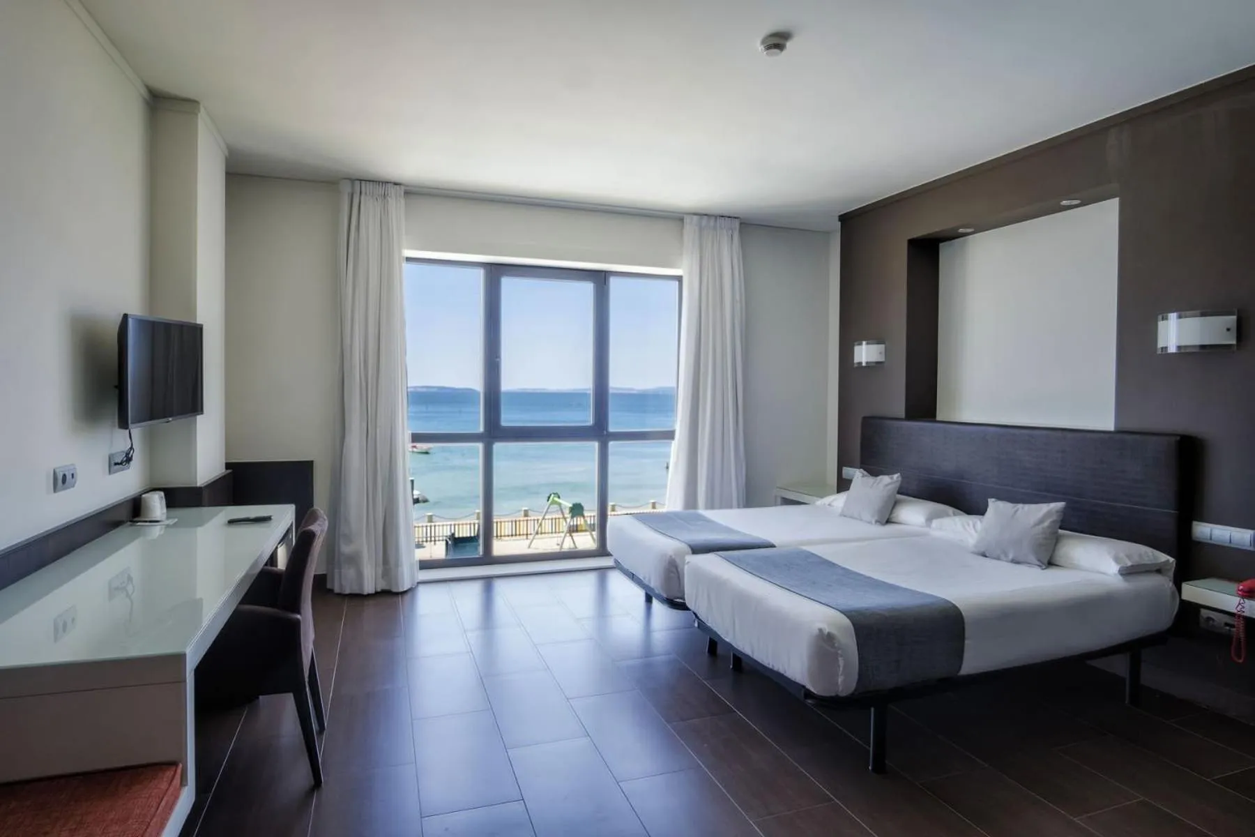 Bedroom, Bed in Hotel Alda Carril