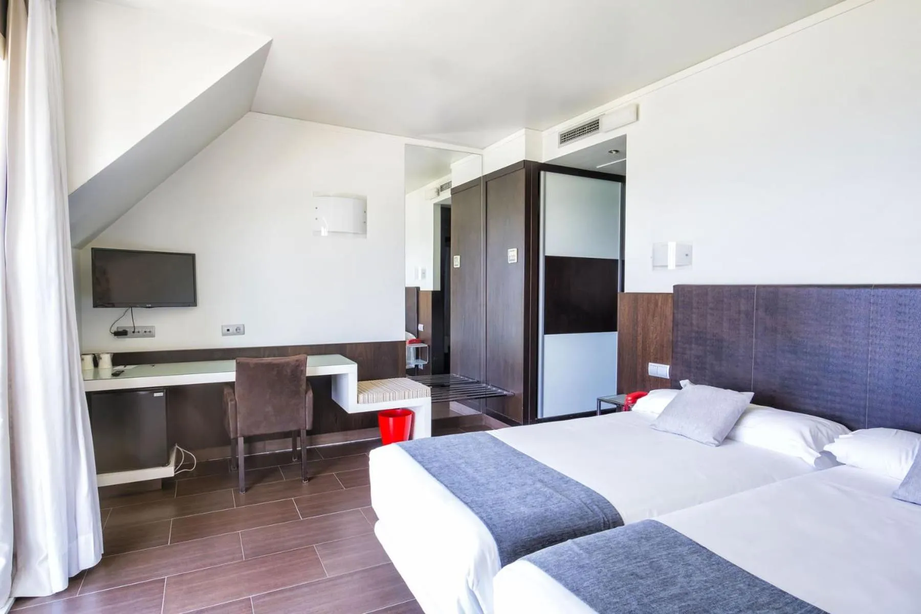 Bedroom, Bed in Hotel Alda Carril