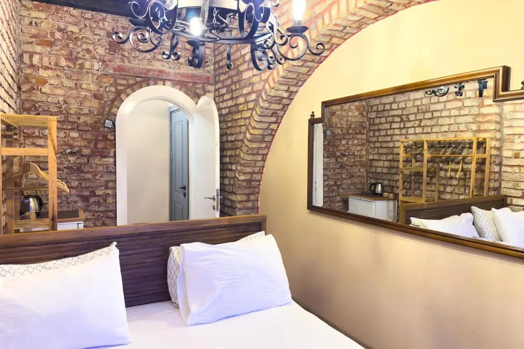 Bed in The Haliç Bosphorus Hotel