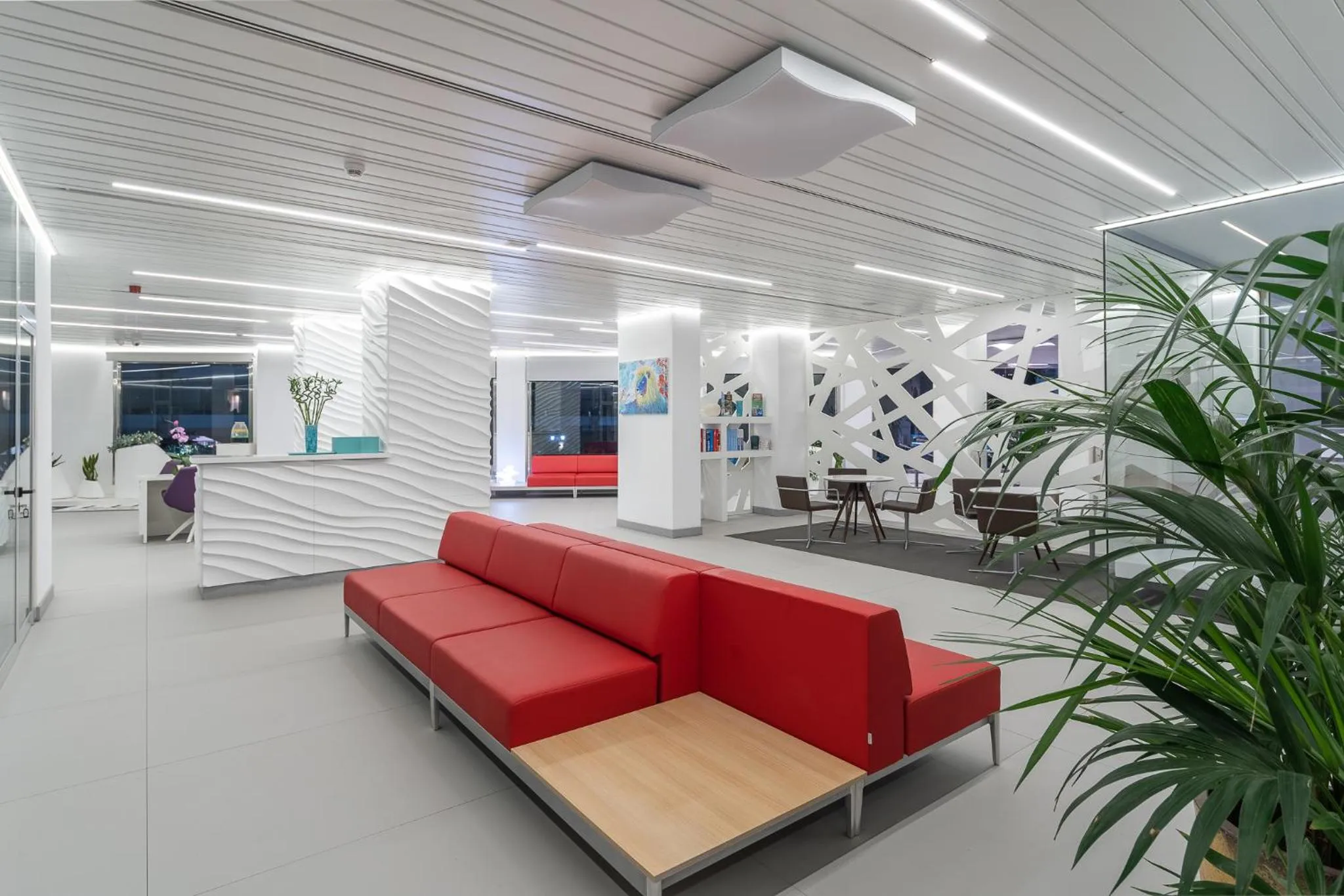 Lobby or reception in Hotel Caserio