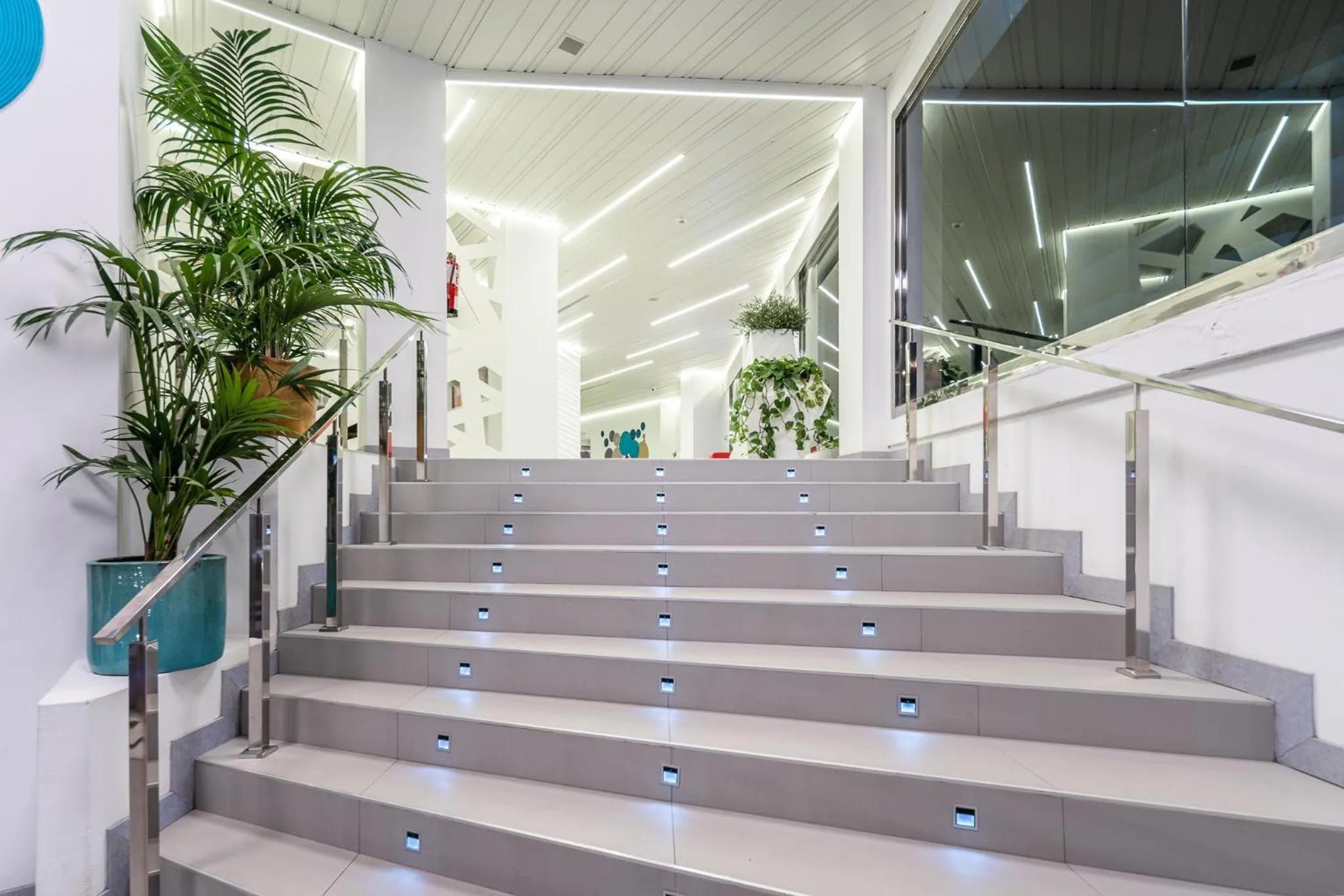 Lobby or reception in Hotel Caserio