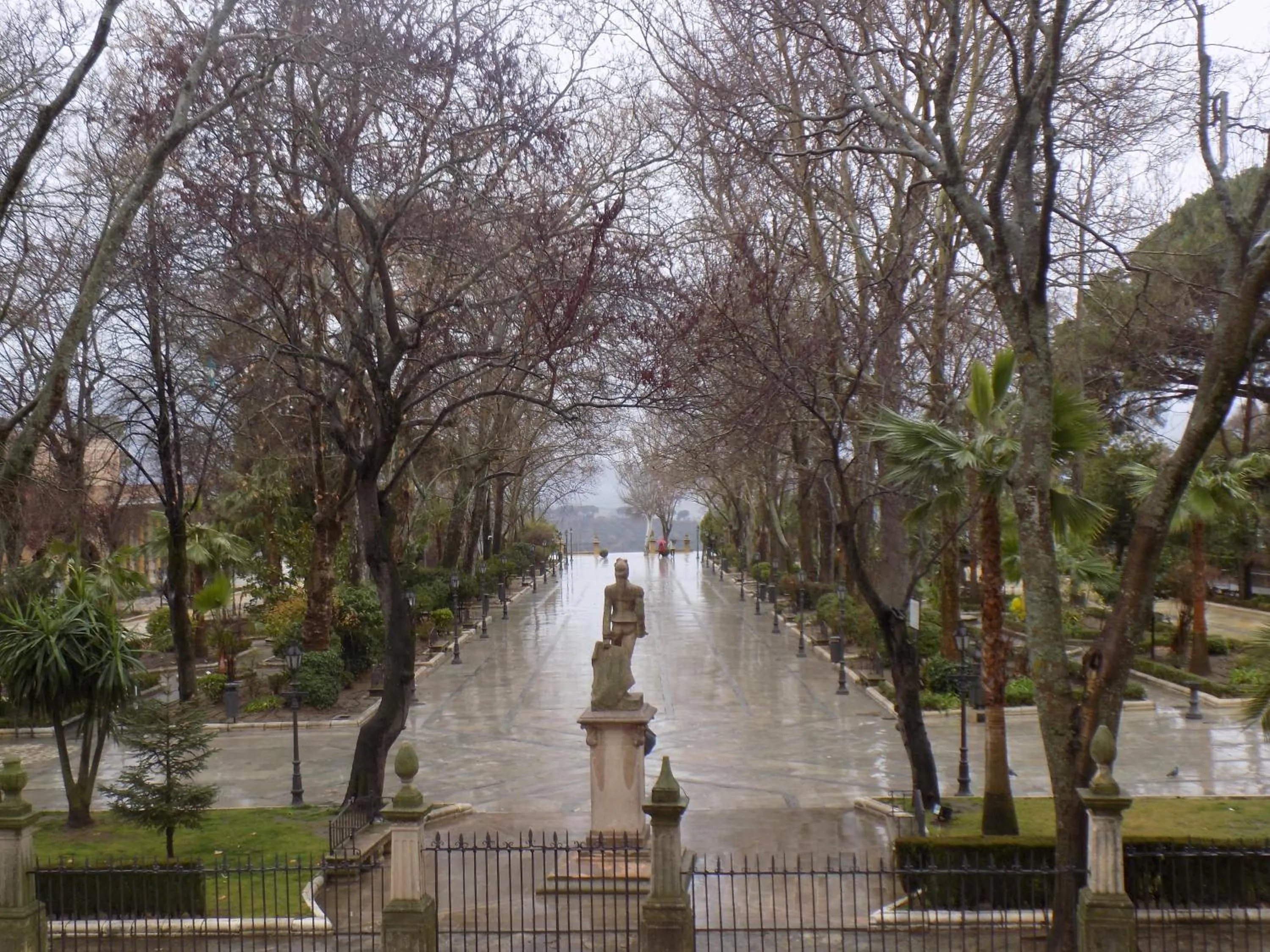 Garden view in Hotel Royal