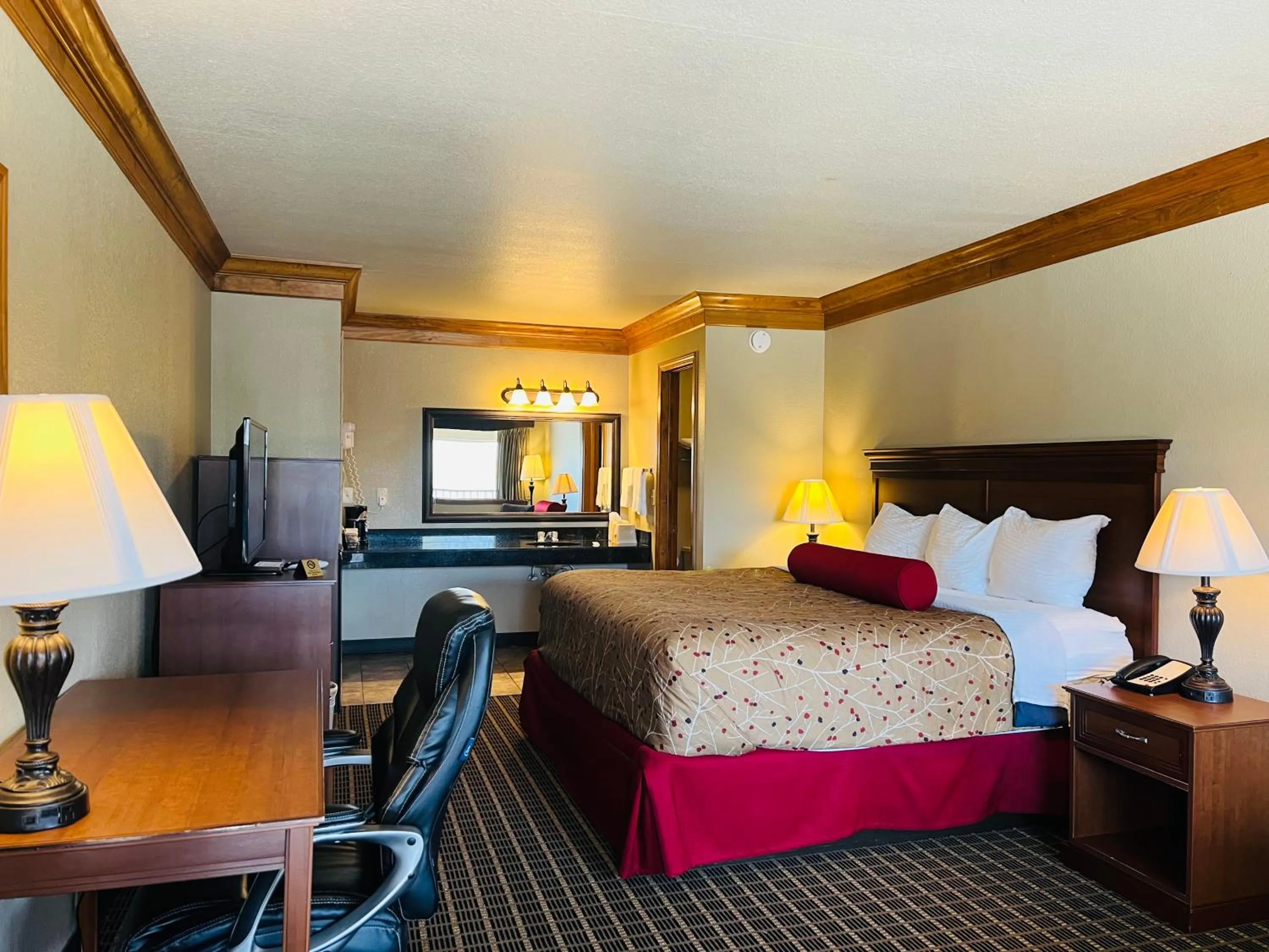 Photo of the whole room in Cattle country lodge