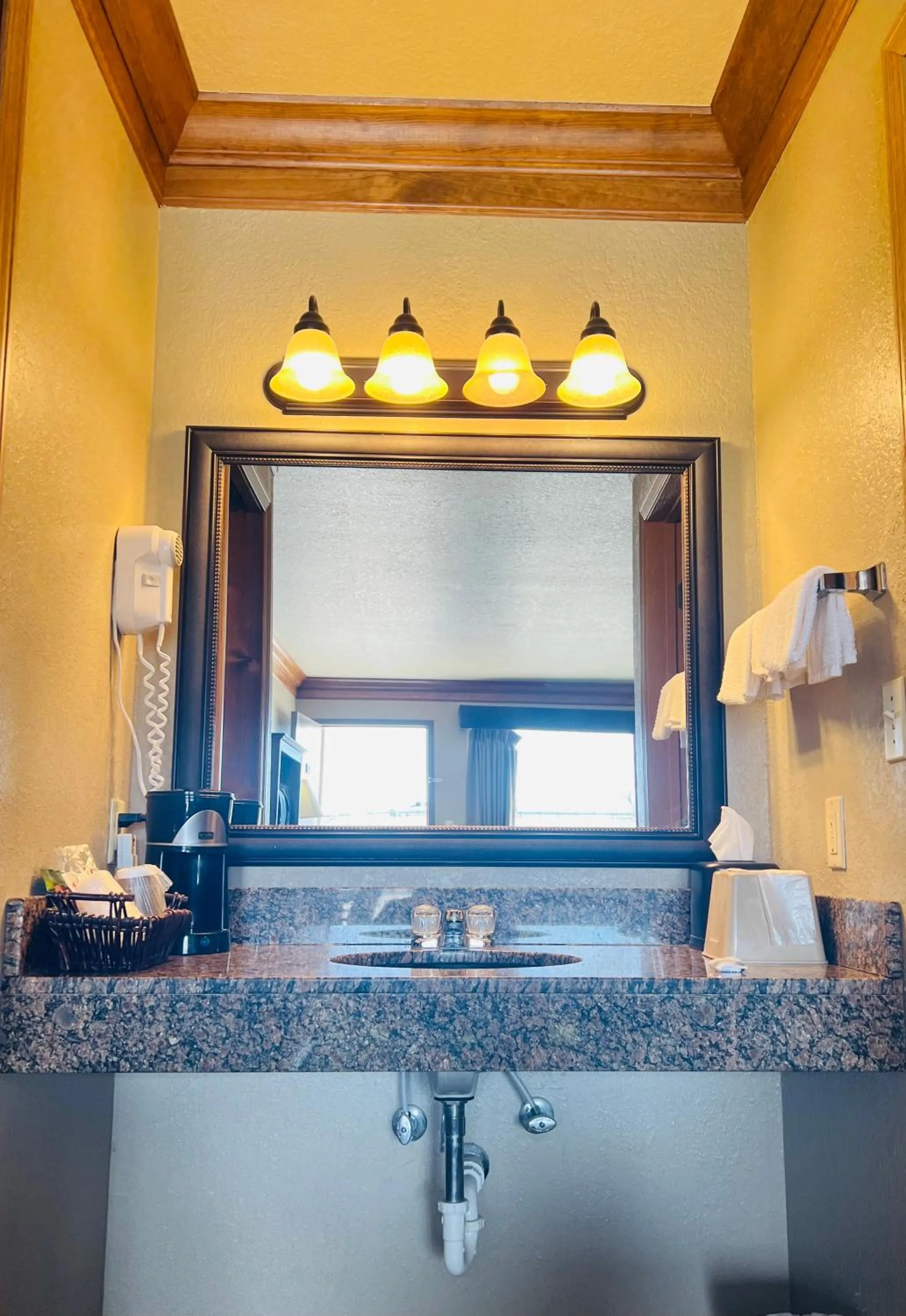Bathroom in Cattle country lodge