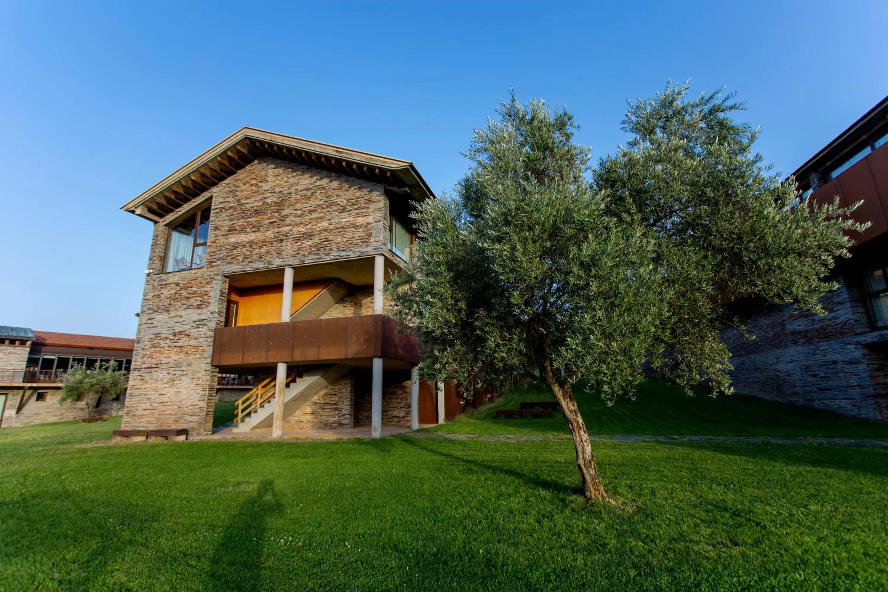 Garden in Hotel Parque de Monfragüe