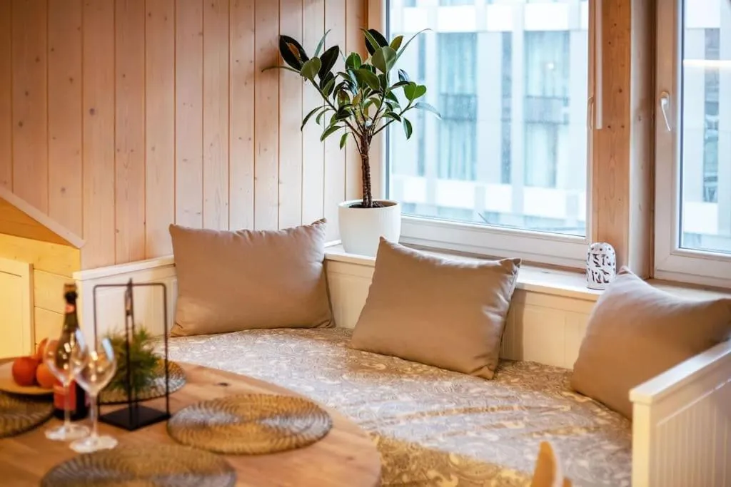 Living room in Luxury apartment in Gedimino av.