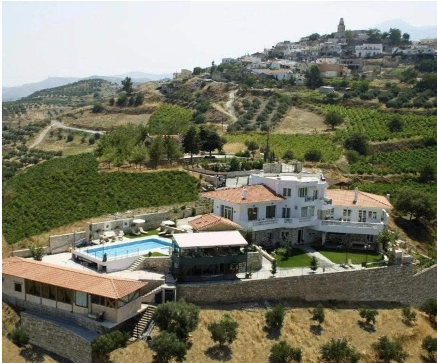 Property building in Rafkos Mansion with Private Pool and Amazing View