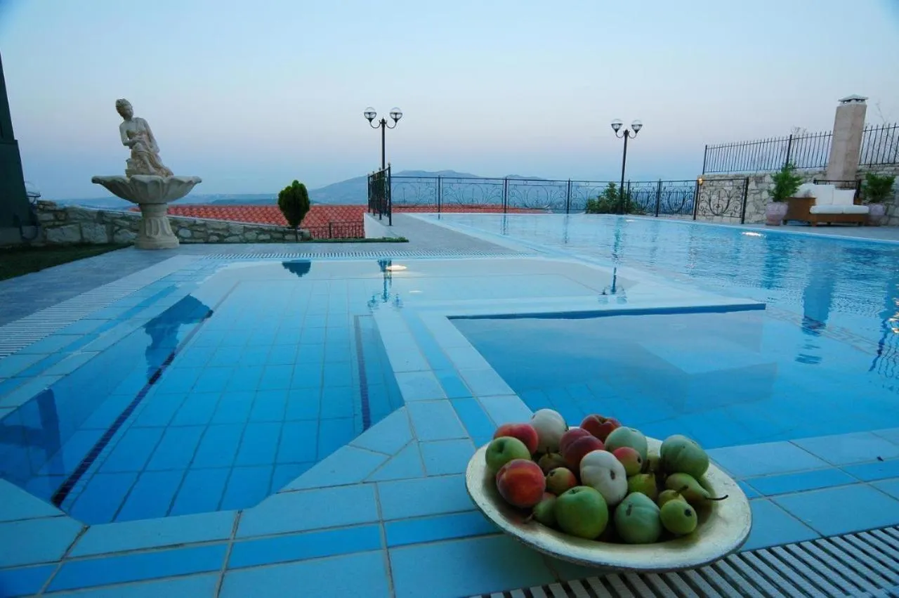 Swimming pool in Rafkos Mansion with Private Pool and Amazing View