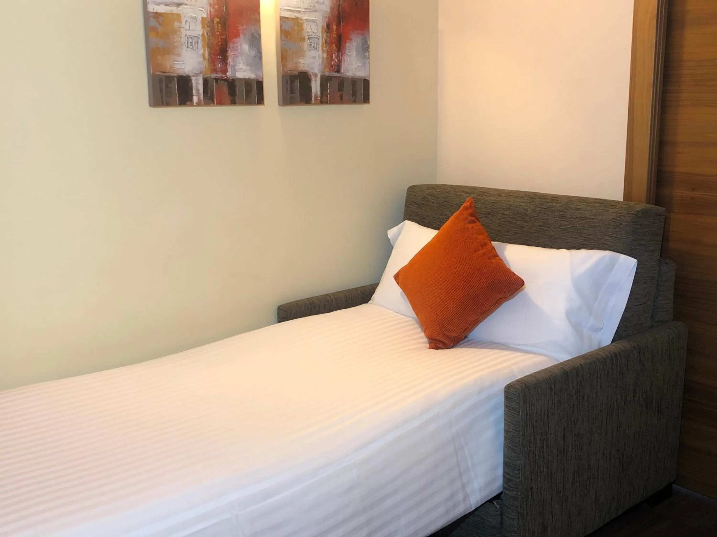 Bed in Hotel Solineu