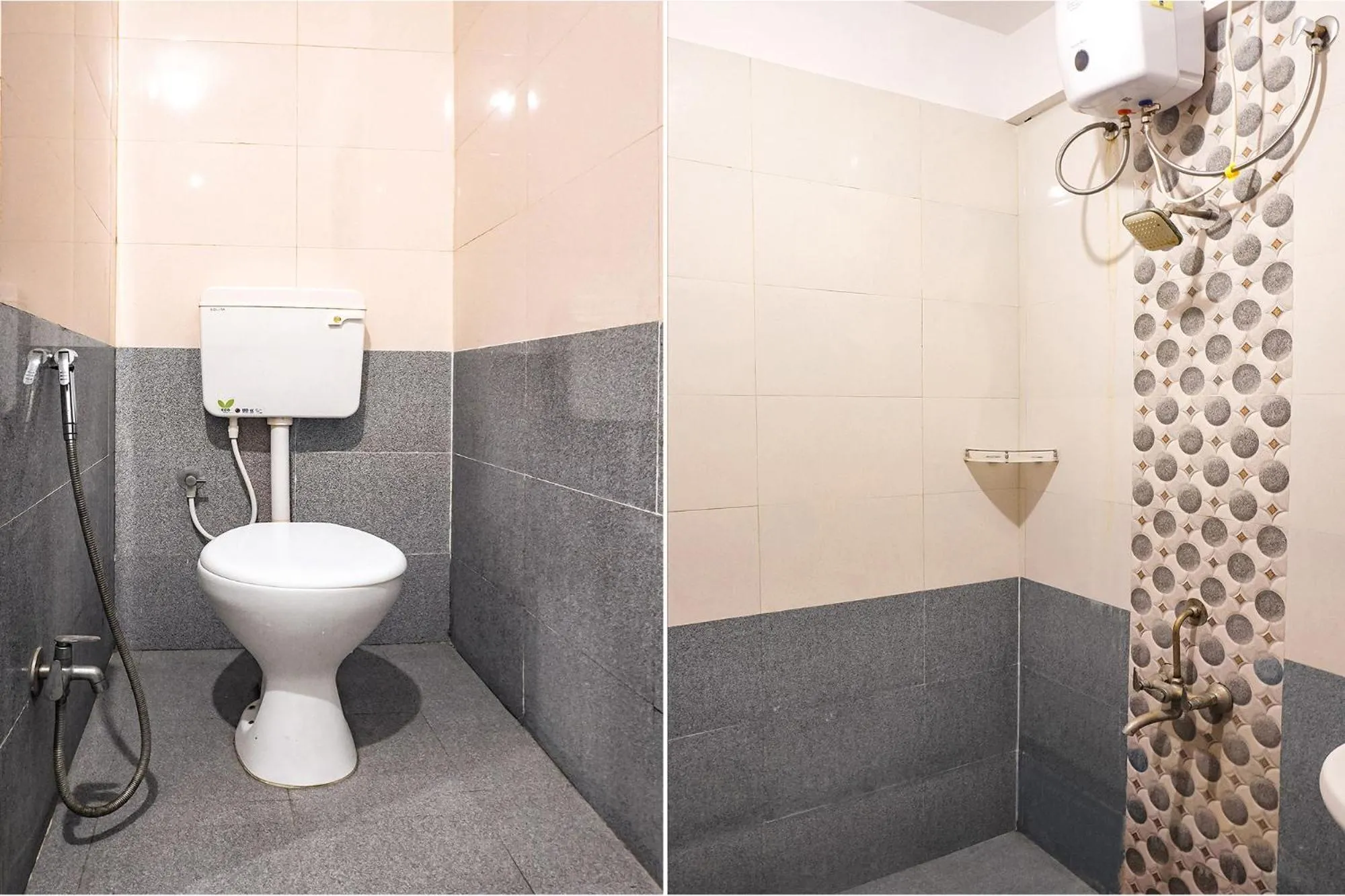 Bathroom in FabHotel Embassy near Amanora Mall