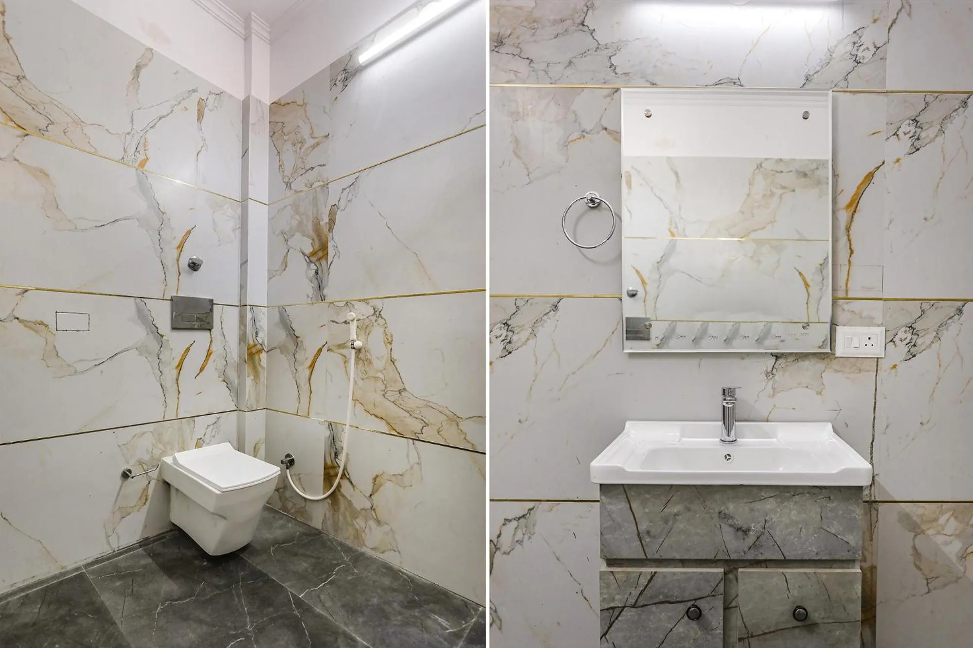 Bathroom in FabHotel Grihum