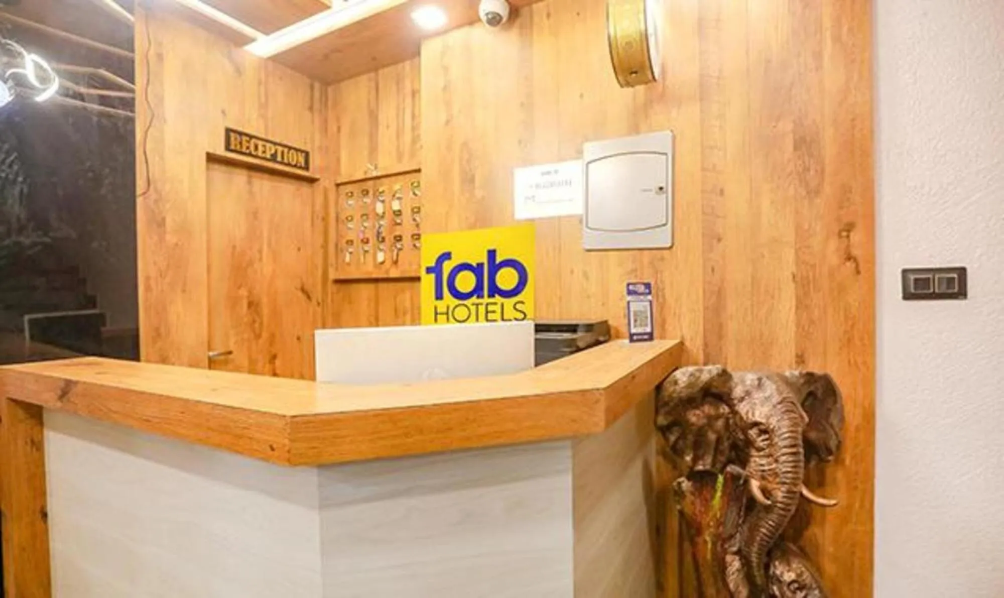 Lobby or reception in FabHotel The Treenity House