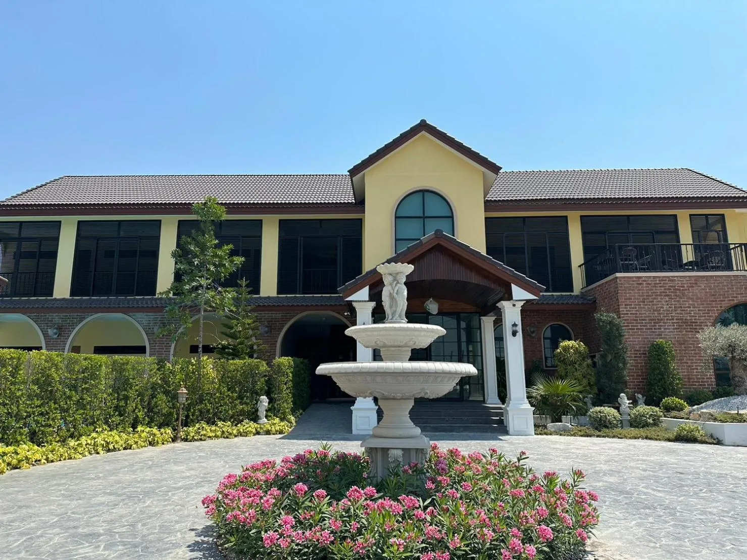 Property building in CottagePine Rayong Resort&Cafe