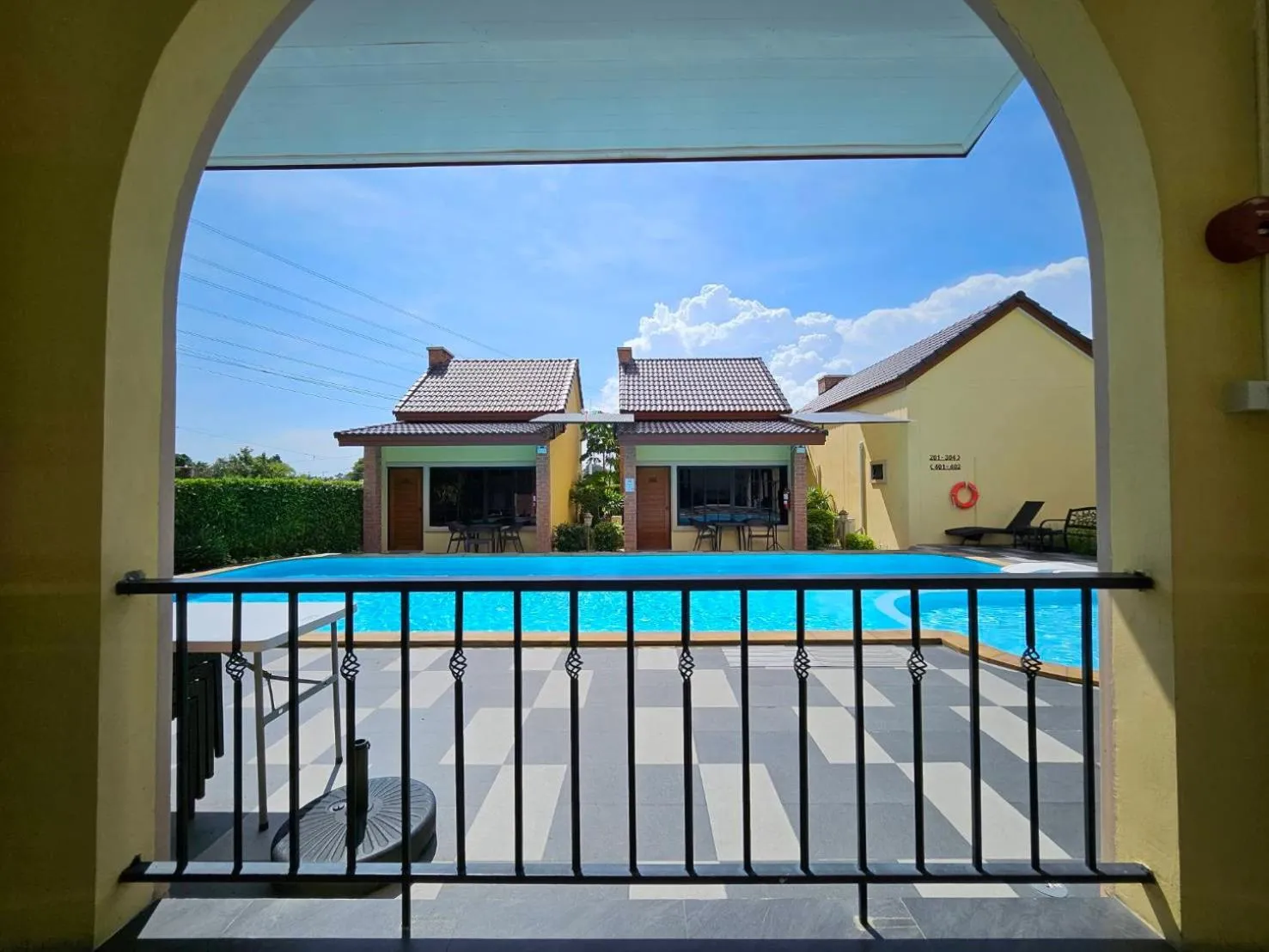 Swimming pool in CottagePine Rayong Resort&Cafe