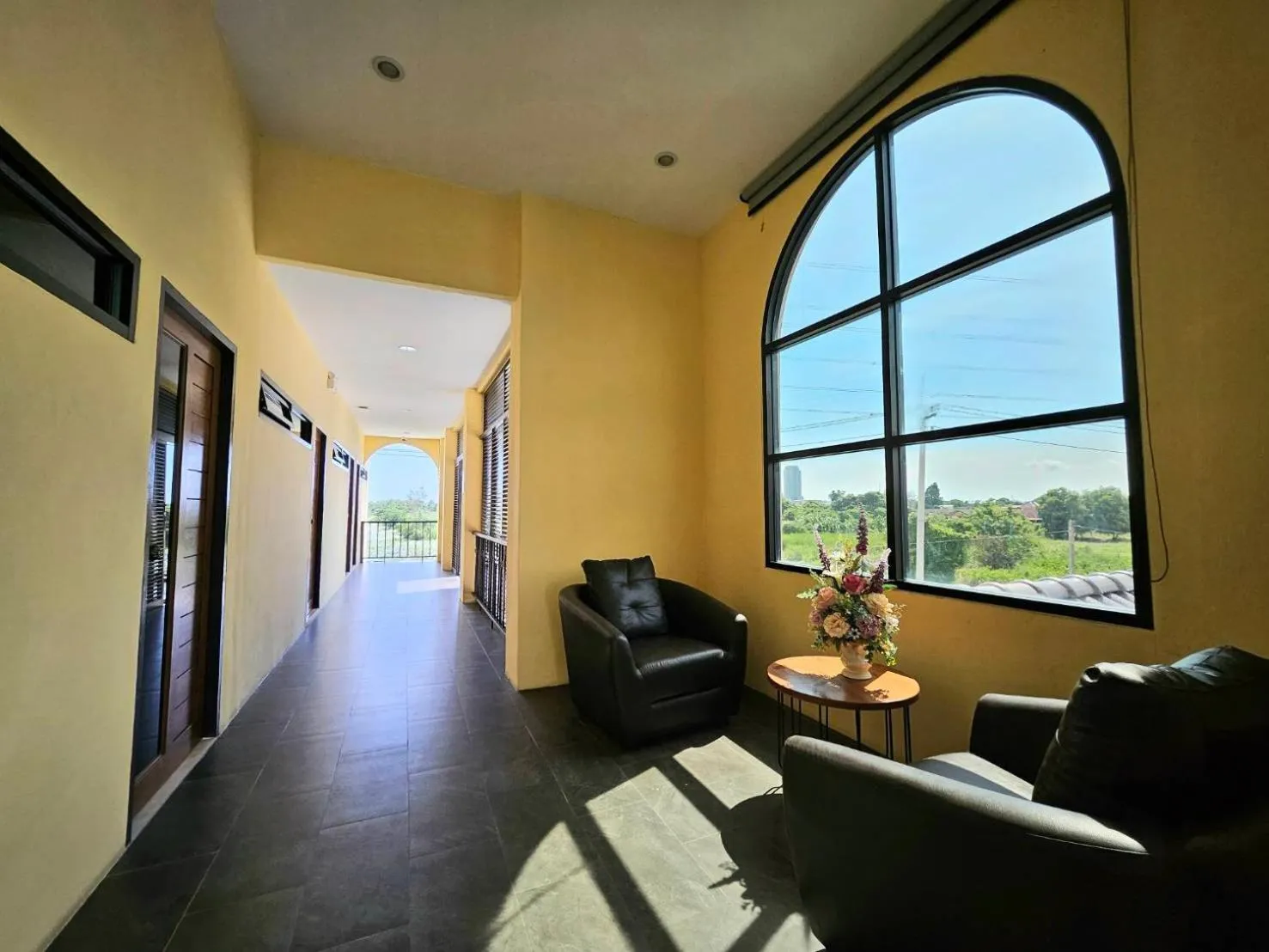 Property building in CottagePine Rayong Resort&Cafe