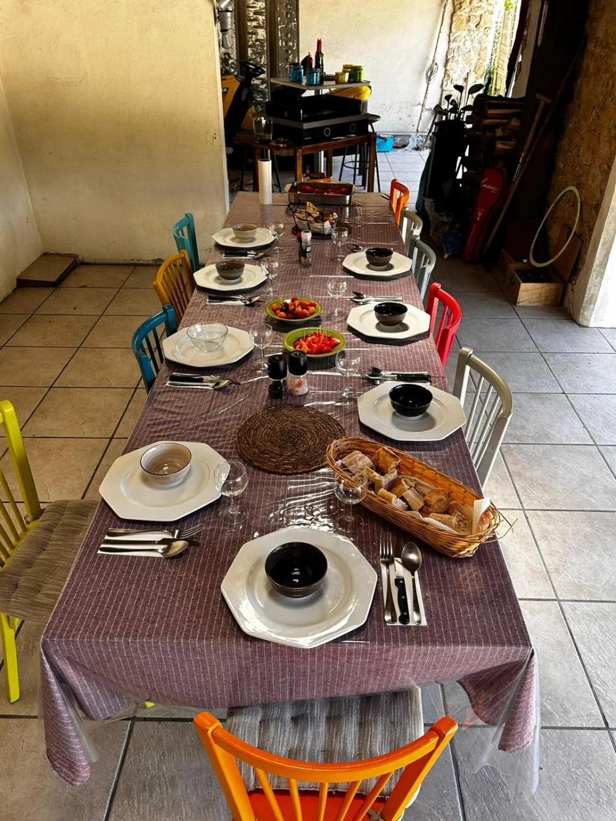 Dining area in Relais de la tour