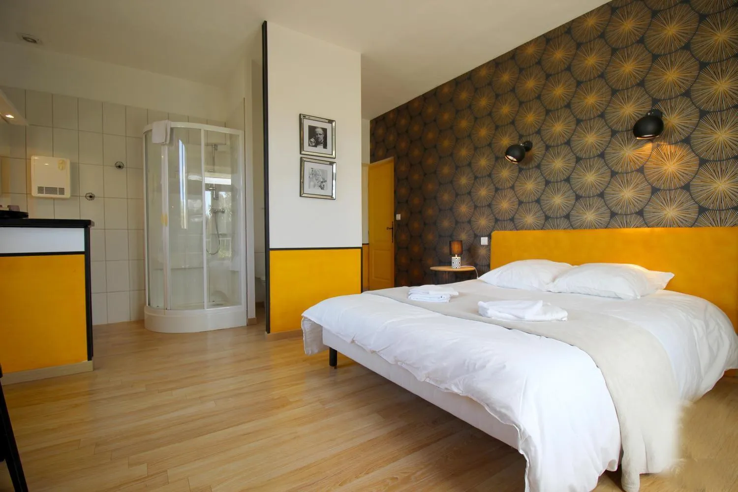 Bed in Relais de la tour