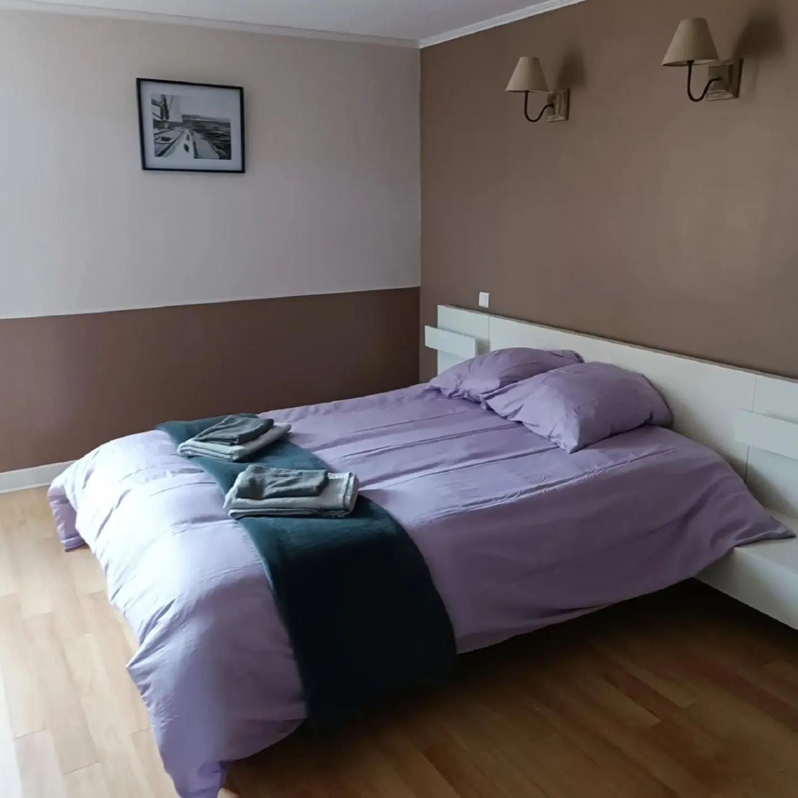 Bed in Relais de la tour