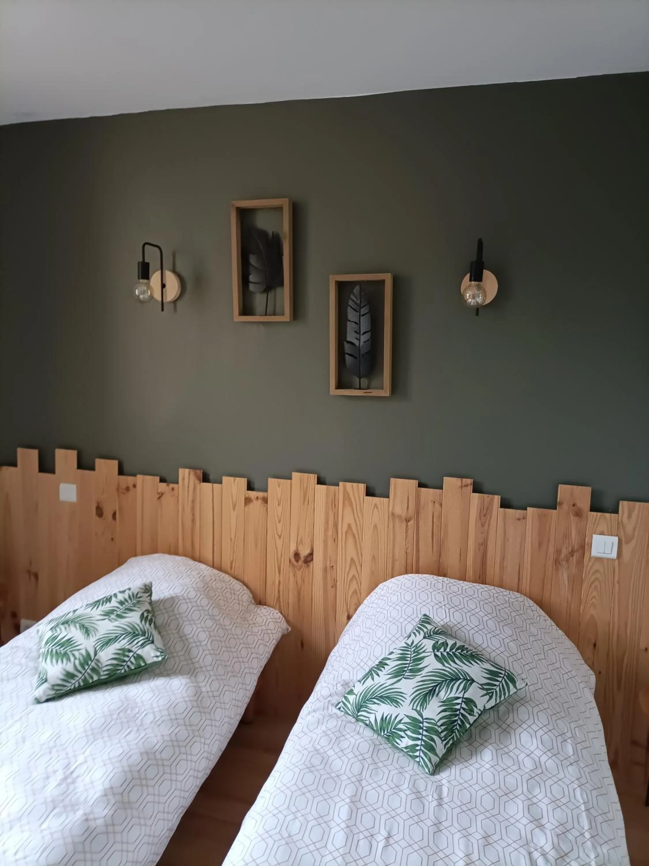 Bed in Relais de la tour