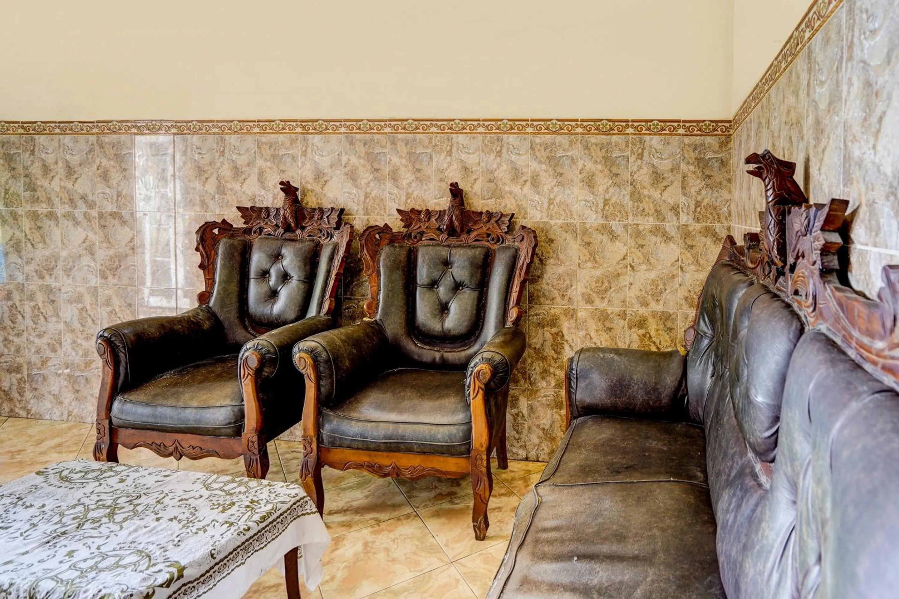 Lobby or reception in Hotel O Nurul Homestay Syariah