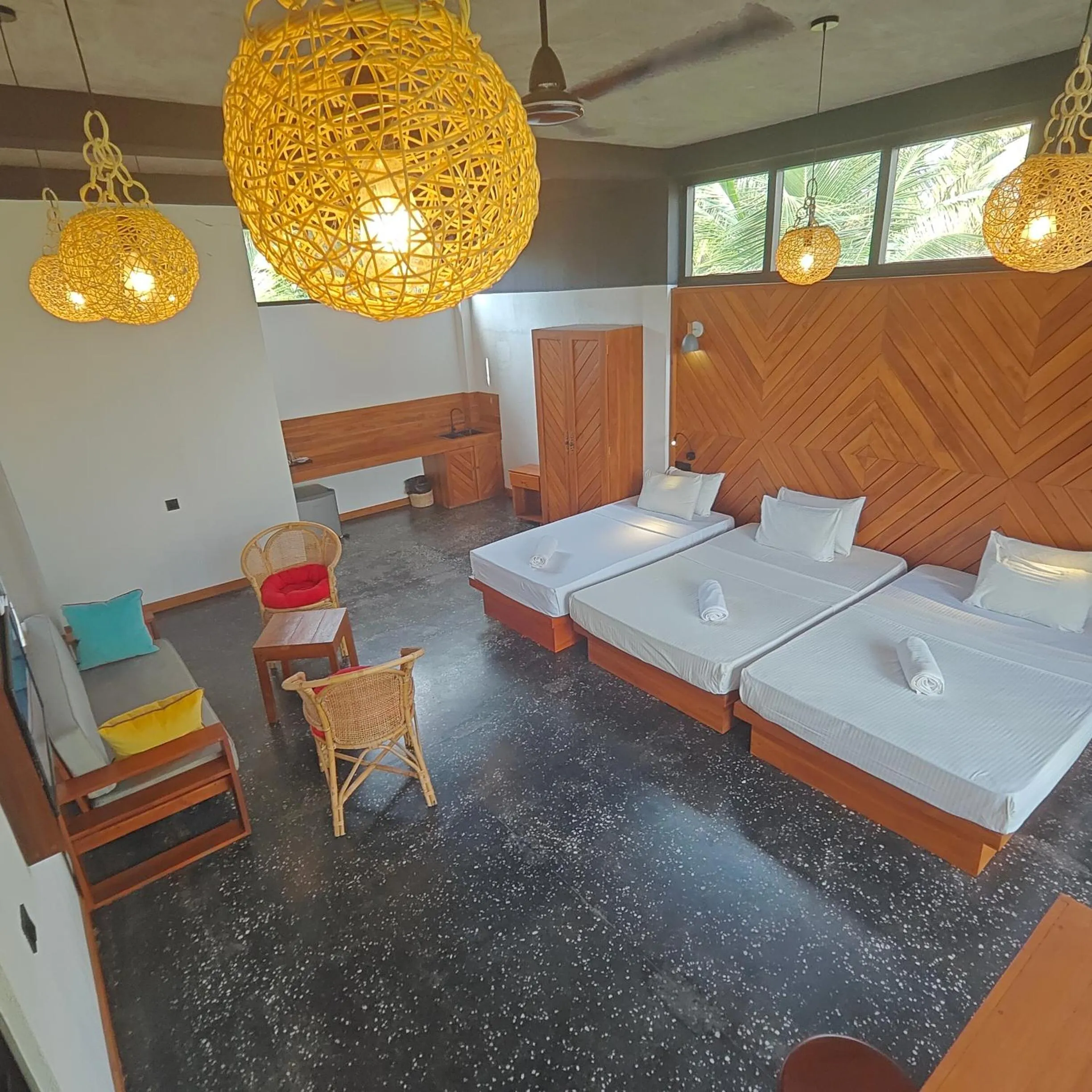 Photo of the whole room, Bed in Mango Tree Villa Bentota