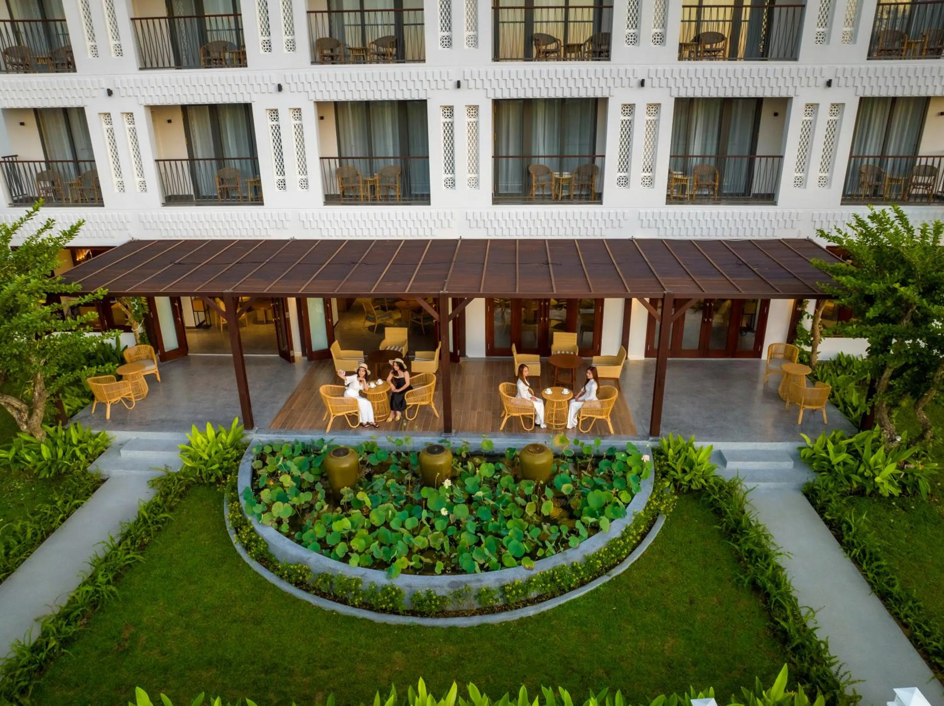 Garden in Little Oasis - An Eco Friendly Hotel & Spa