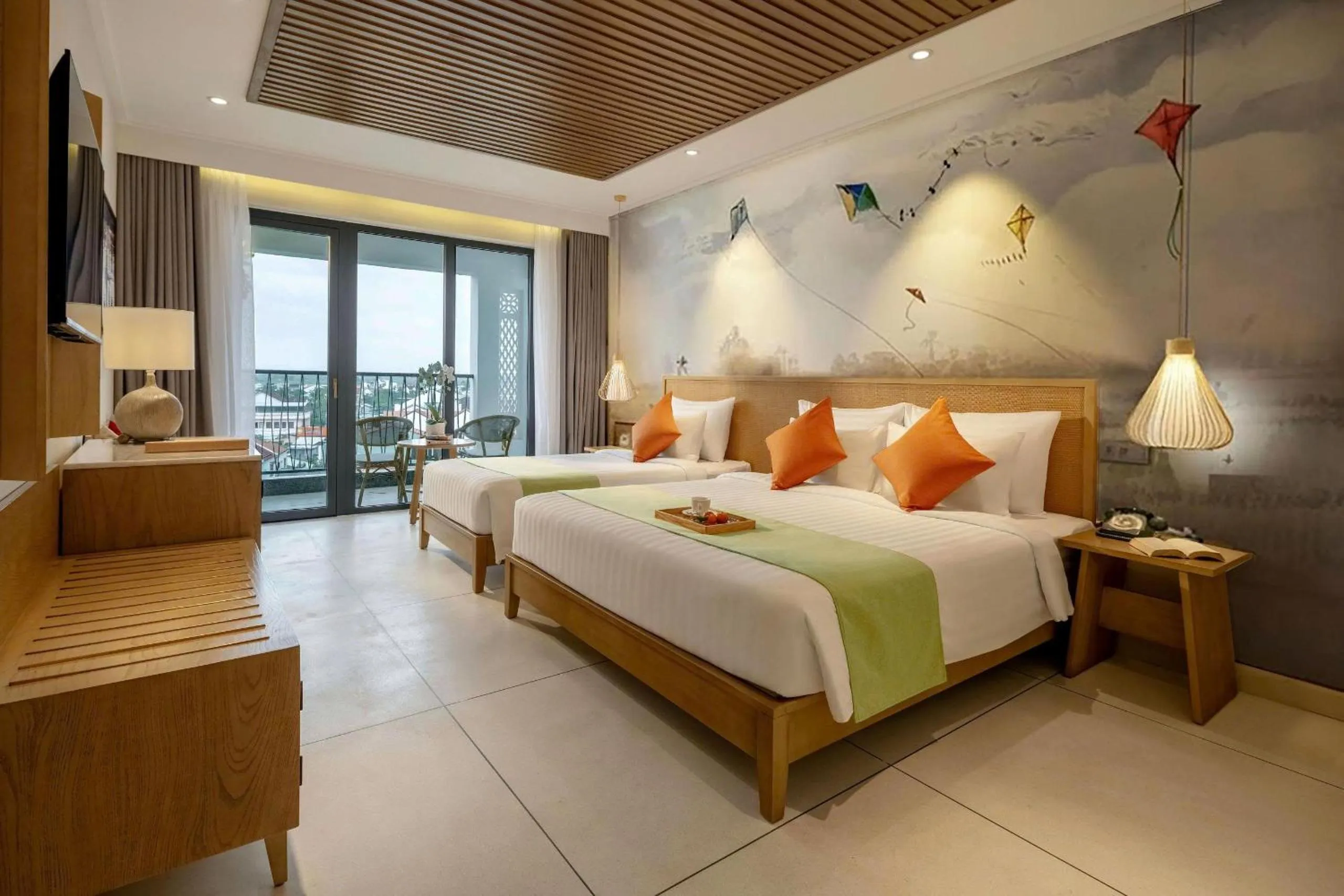 Bed in Little Oasis - An Eco Friendly Hotel & Spa