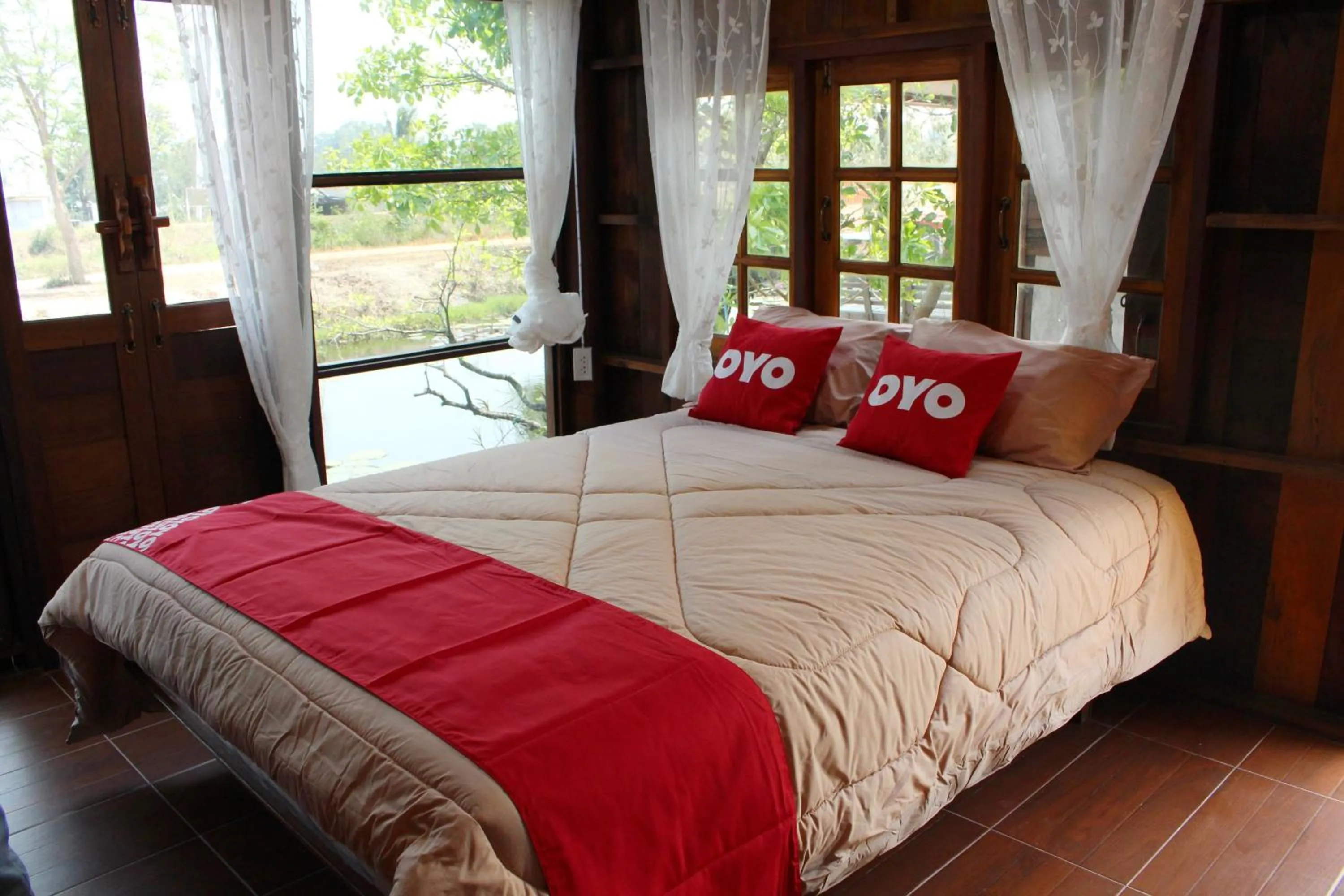 Bedroom in Baan Suan Mulberry Farmstay