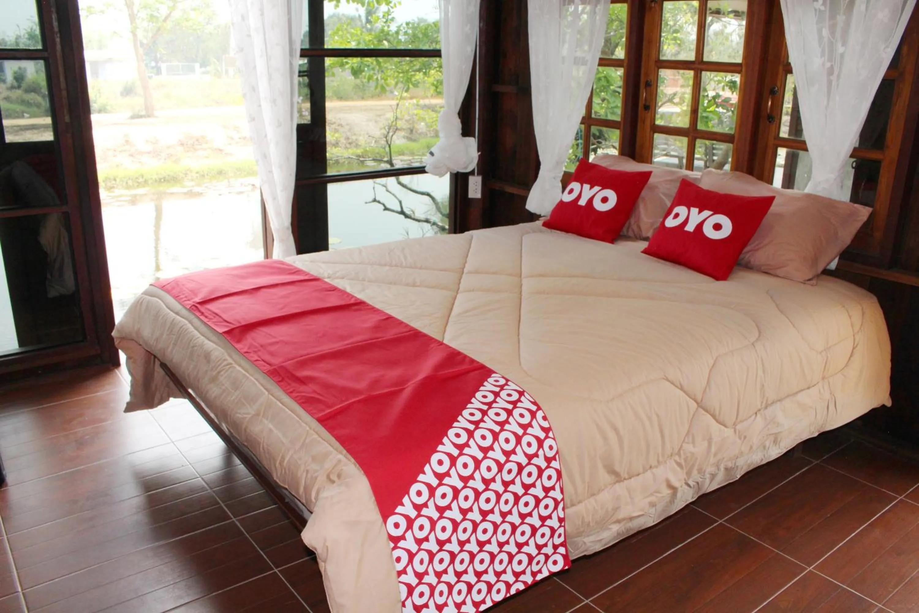 Bedroom in Baan Suan Mulberry Farmstay