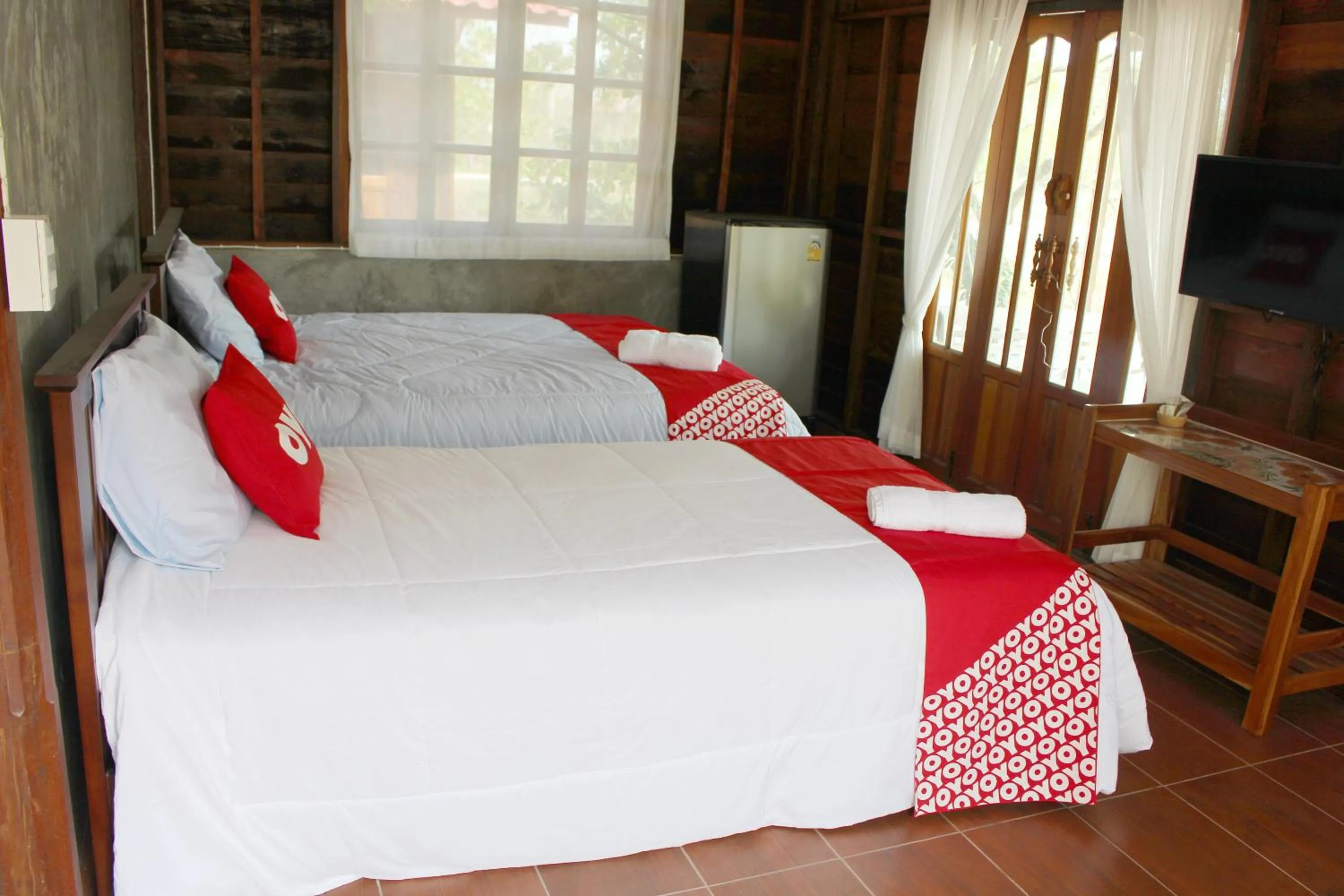 Bedroom in Baan Suan Mulberry Farmstay