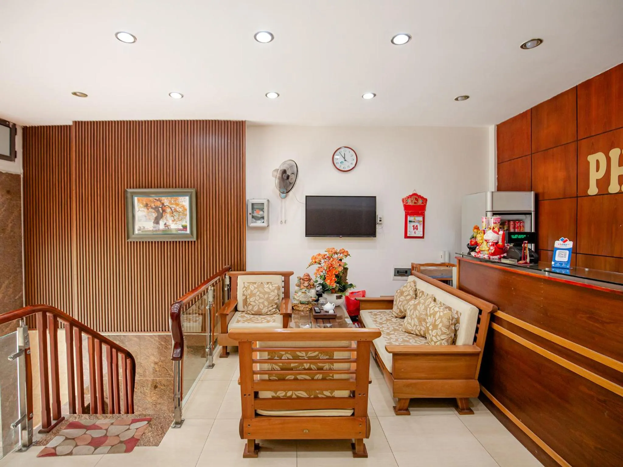 Communal lounge/ TV room in Phuong Nam Hotel Aeon Mall Long Bien