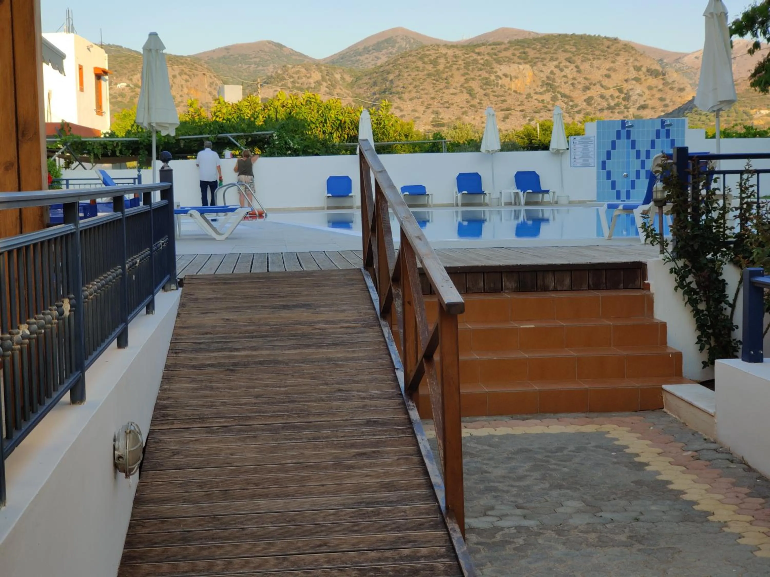 Facility for disabled guests in Angelika Apartotel