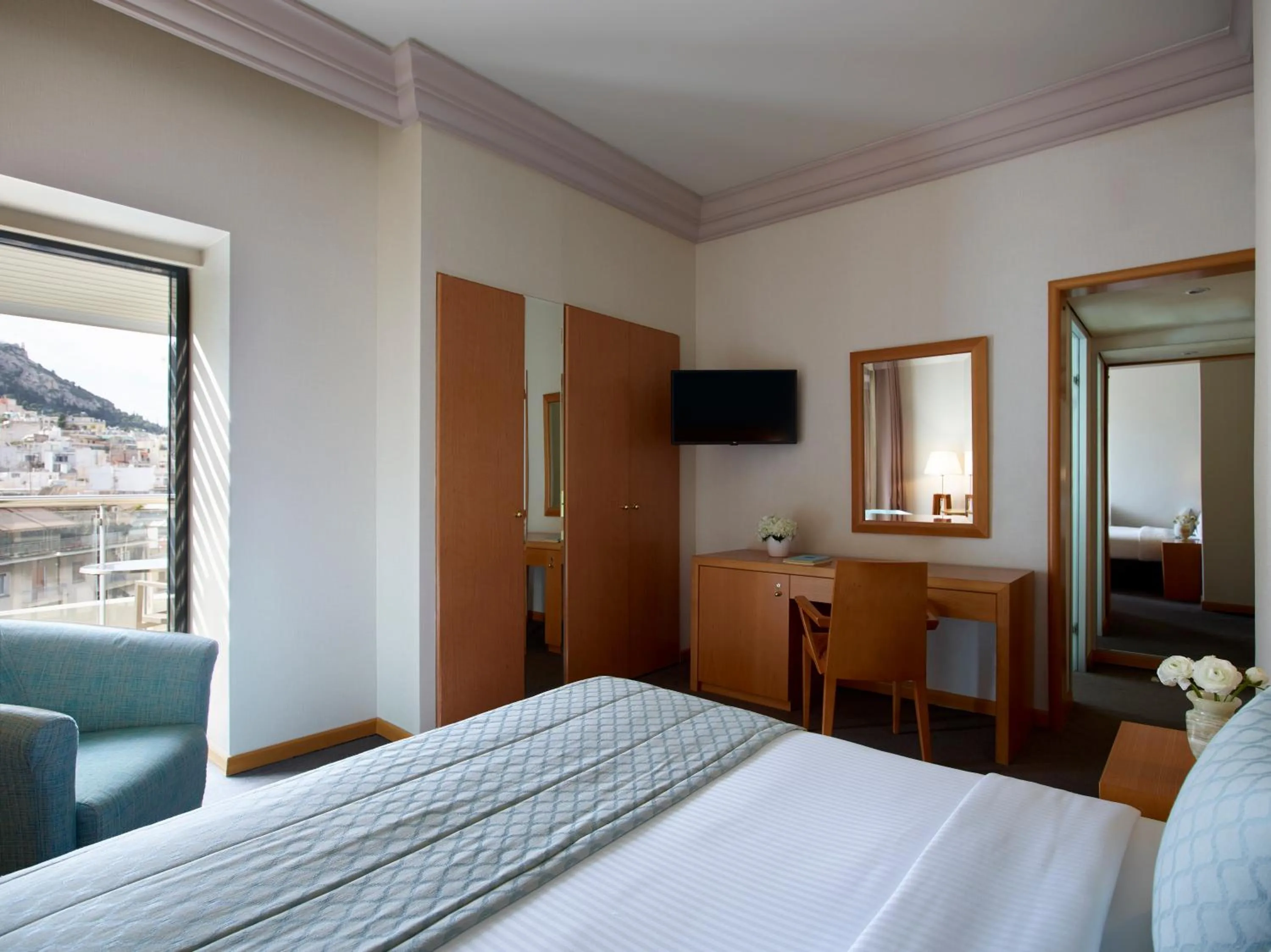 Photo of the whole room, Bed in Athens Zafolia Hotel