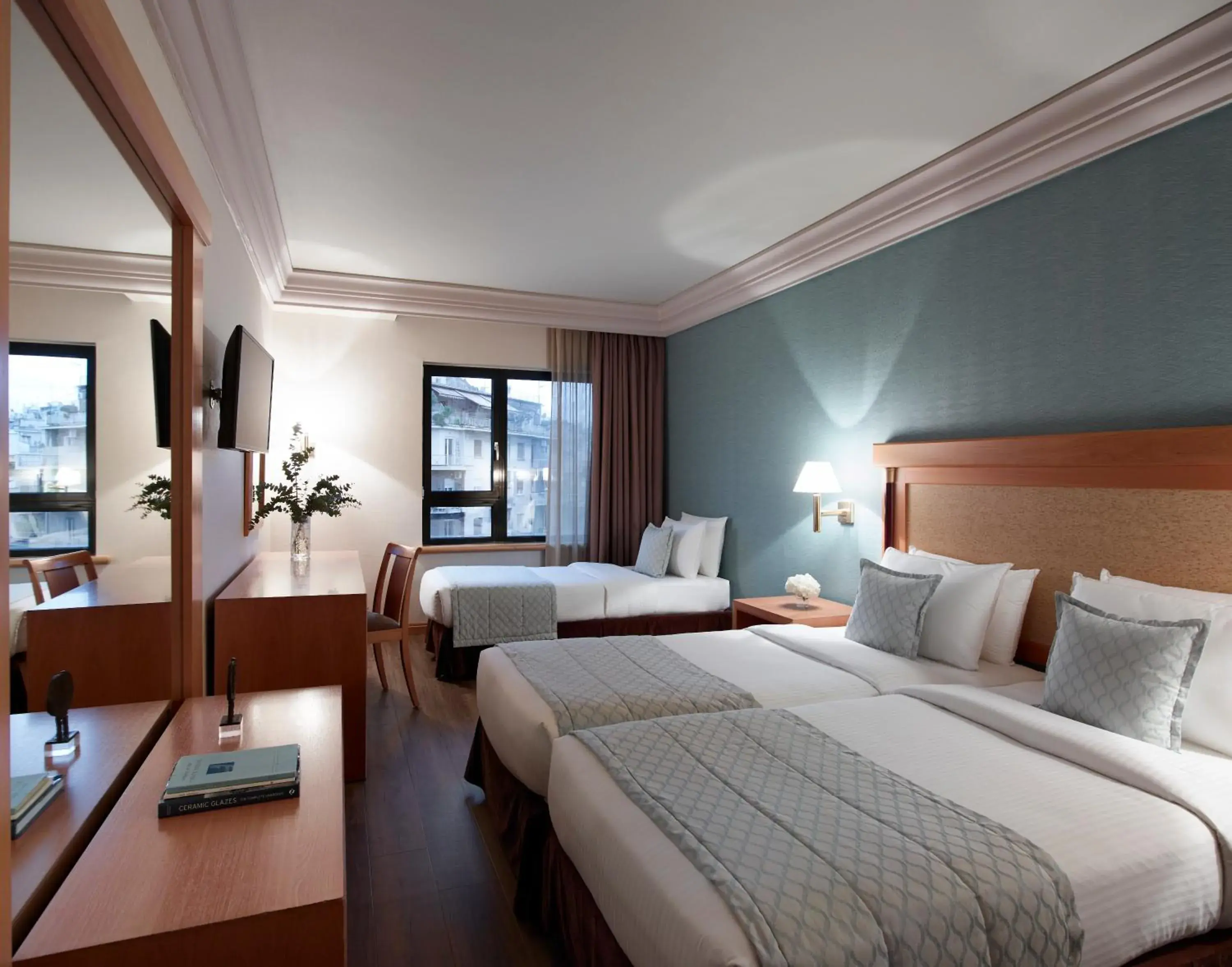 Triple Room in Athens Zafolia Hotel Triple Room in Athens Zafolia Hotel