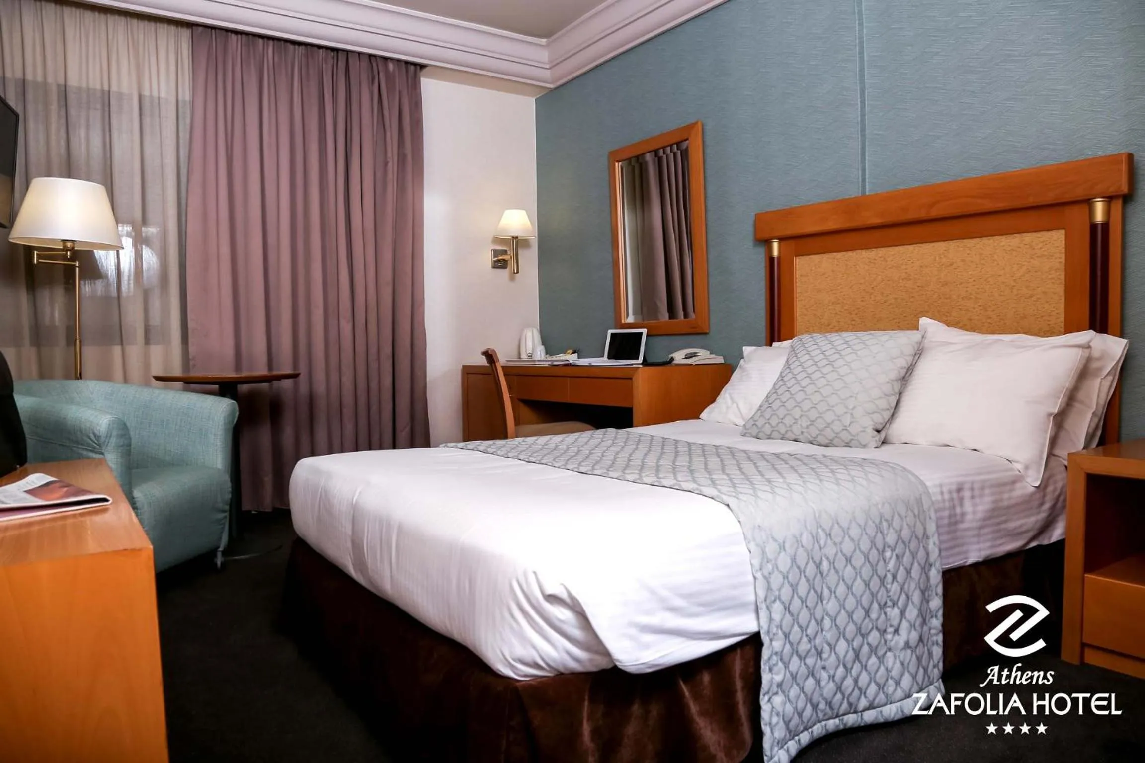 Spring, Bed in Athens Zafolia Hotel