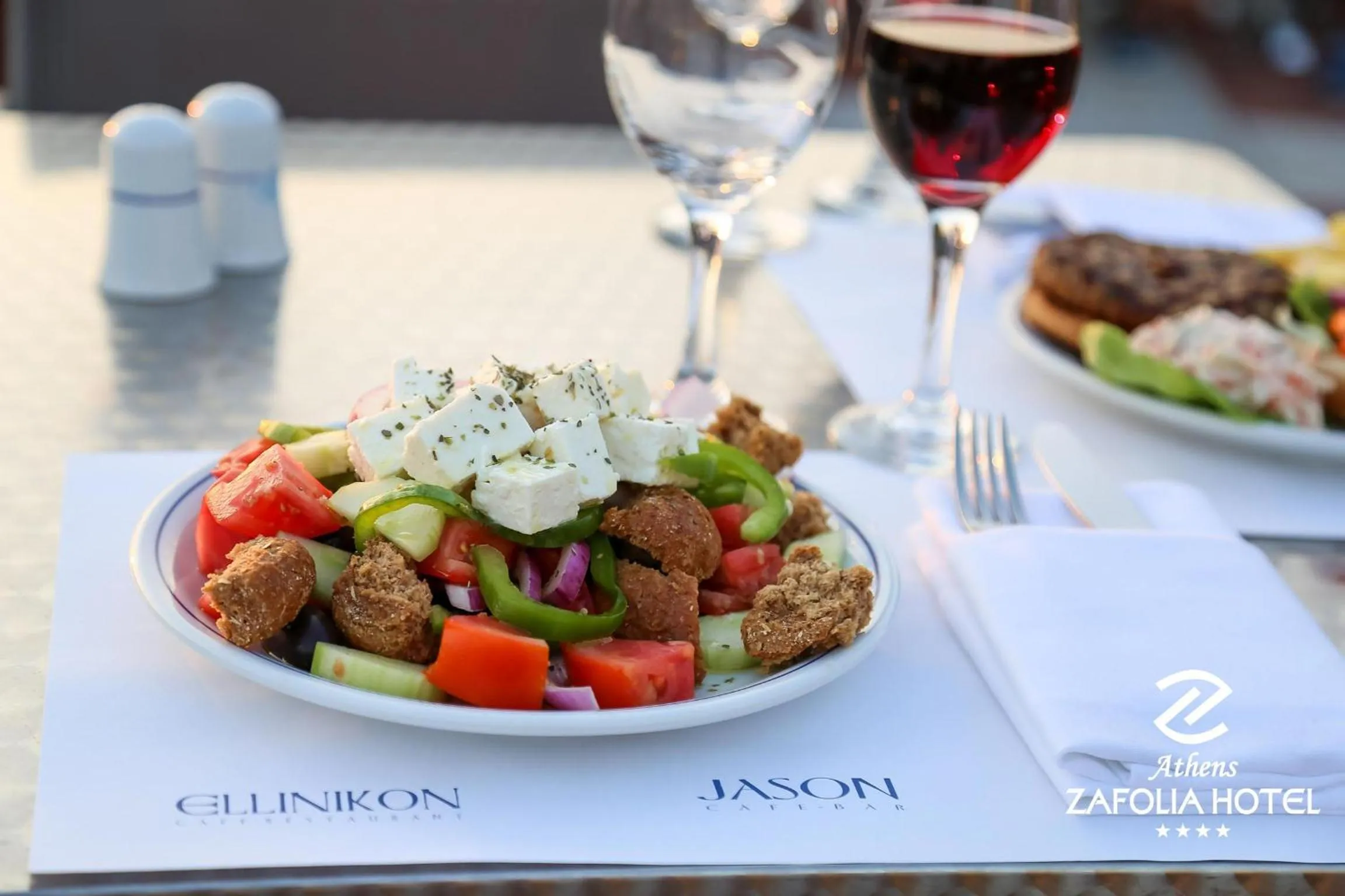Food close-up in Athens Zafolia Hotel