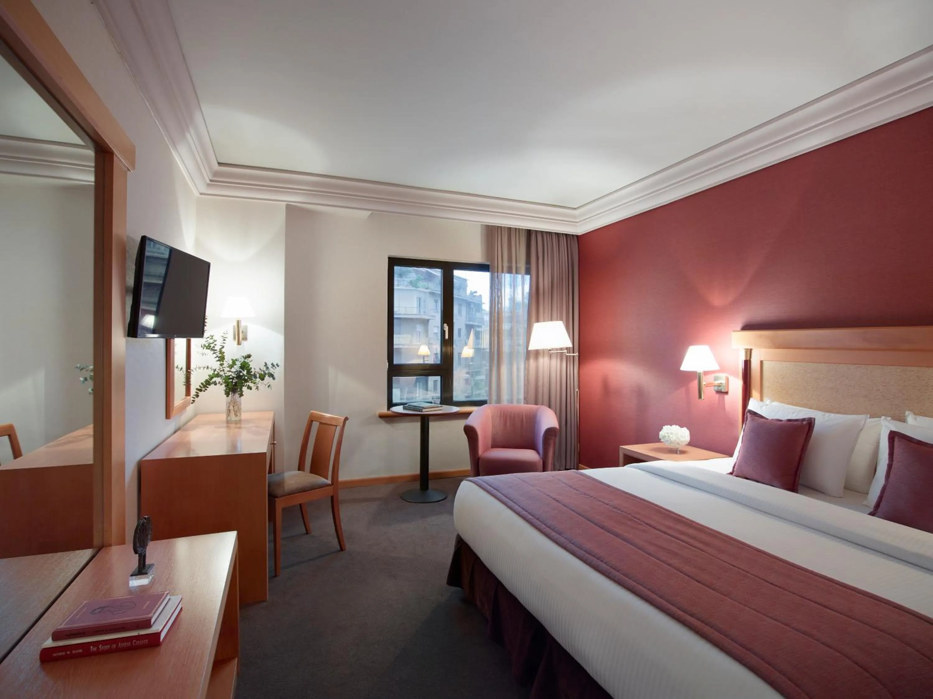 Photo of the whole room, Bed in Athens Zafolia Hotel