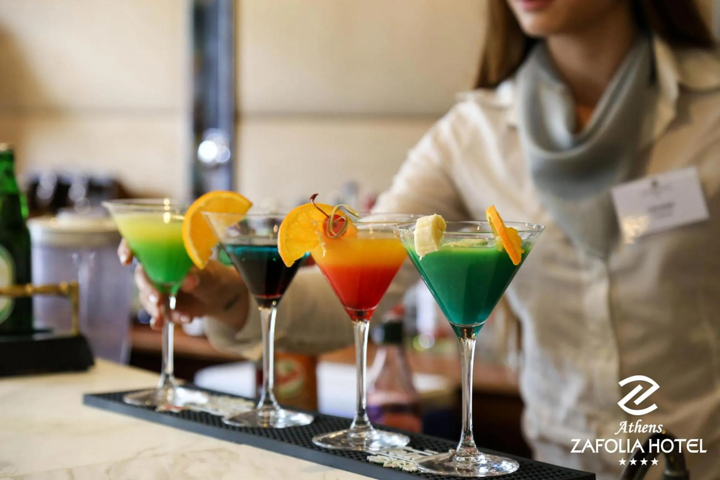 Lounge or bar in Athens Zafolia Hotel