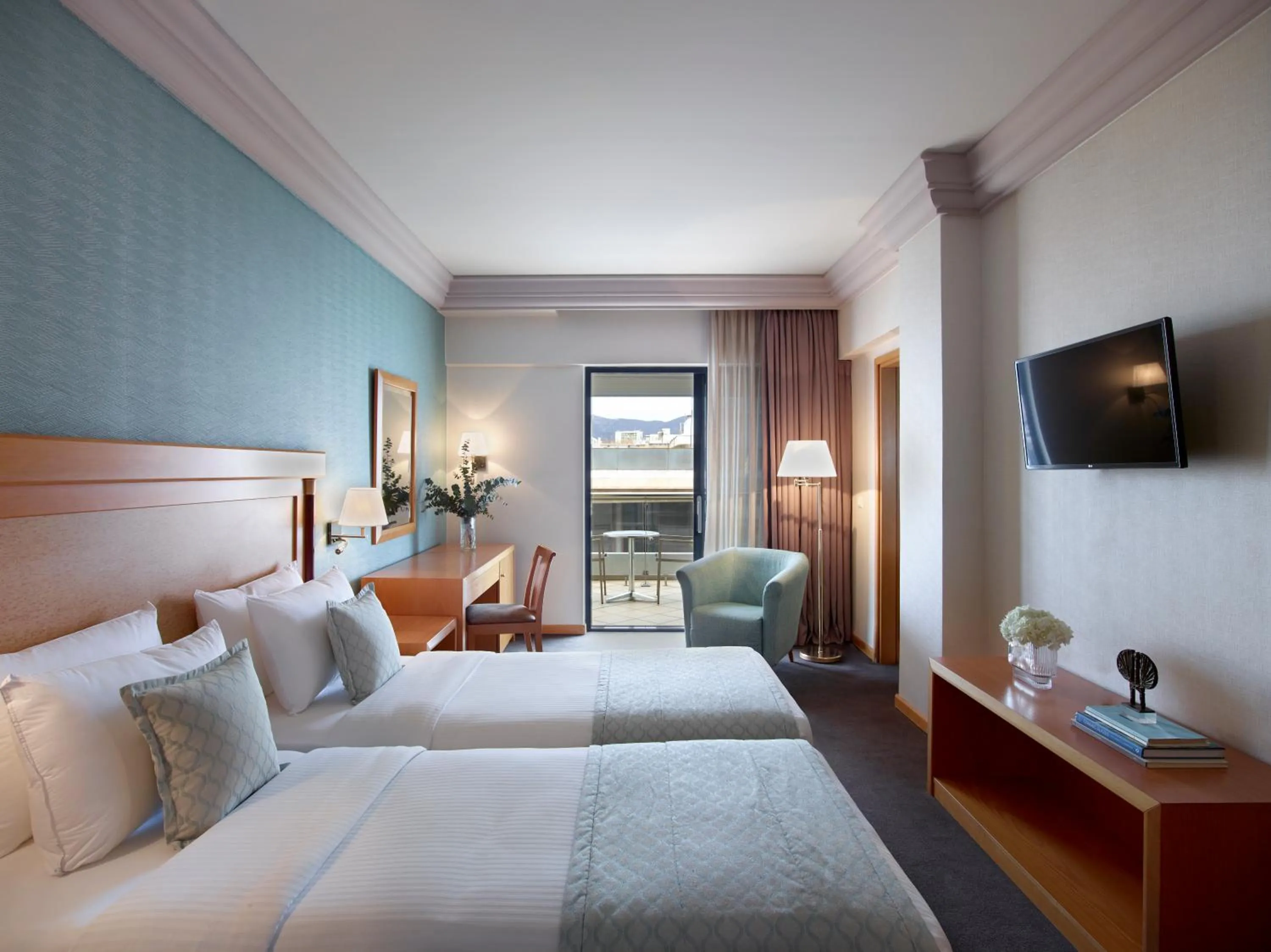 Photo of the whole room, Bed in Athens Zafolia Hotel