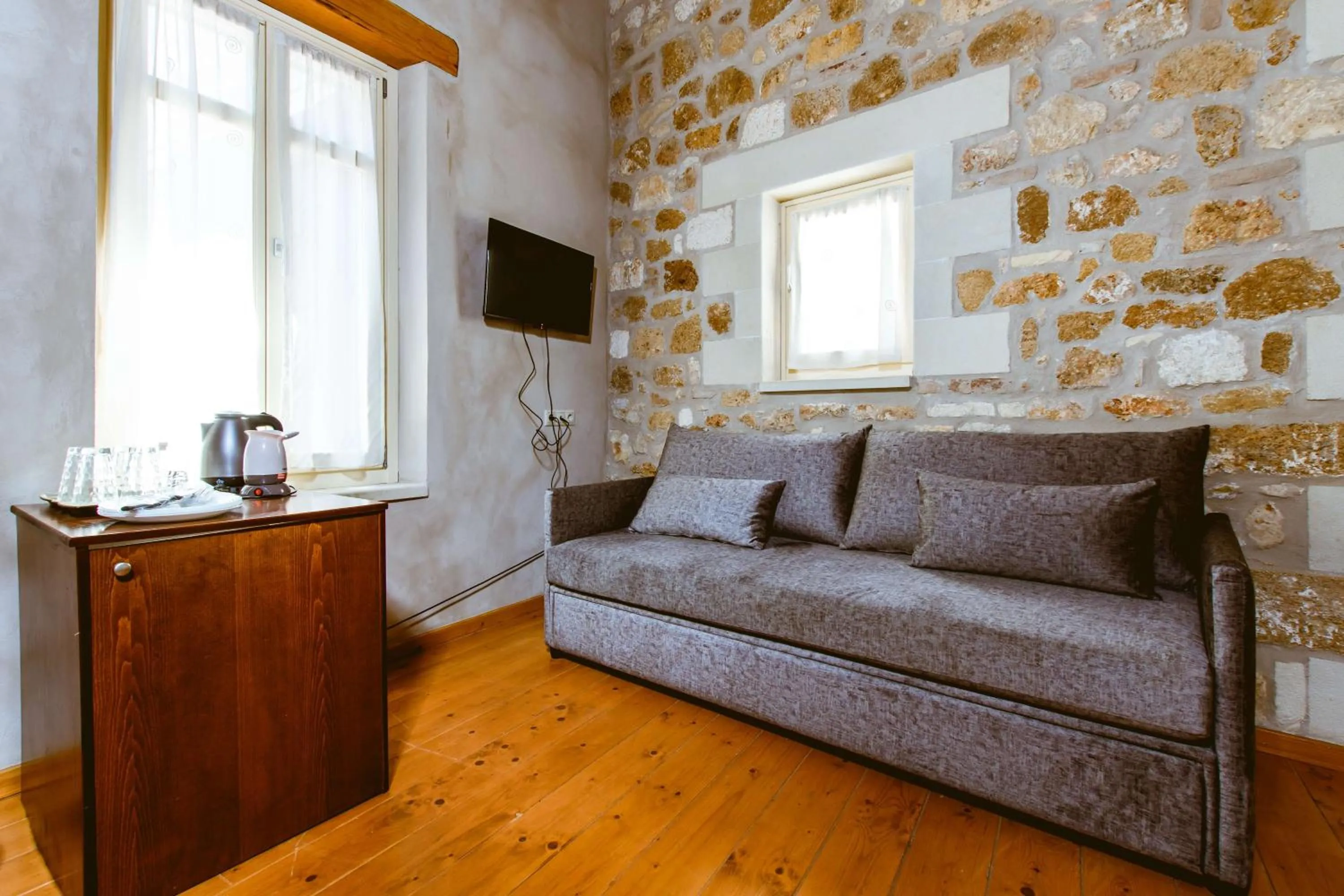 Kitchen or kitchenette in Bozzali Deluxe Hotel