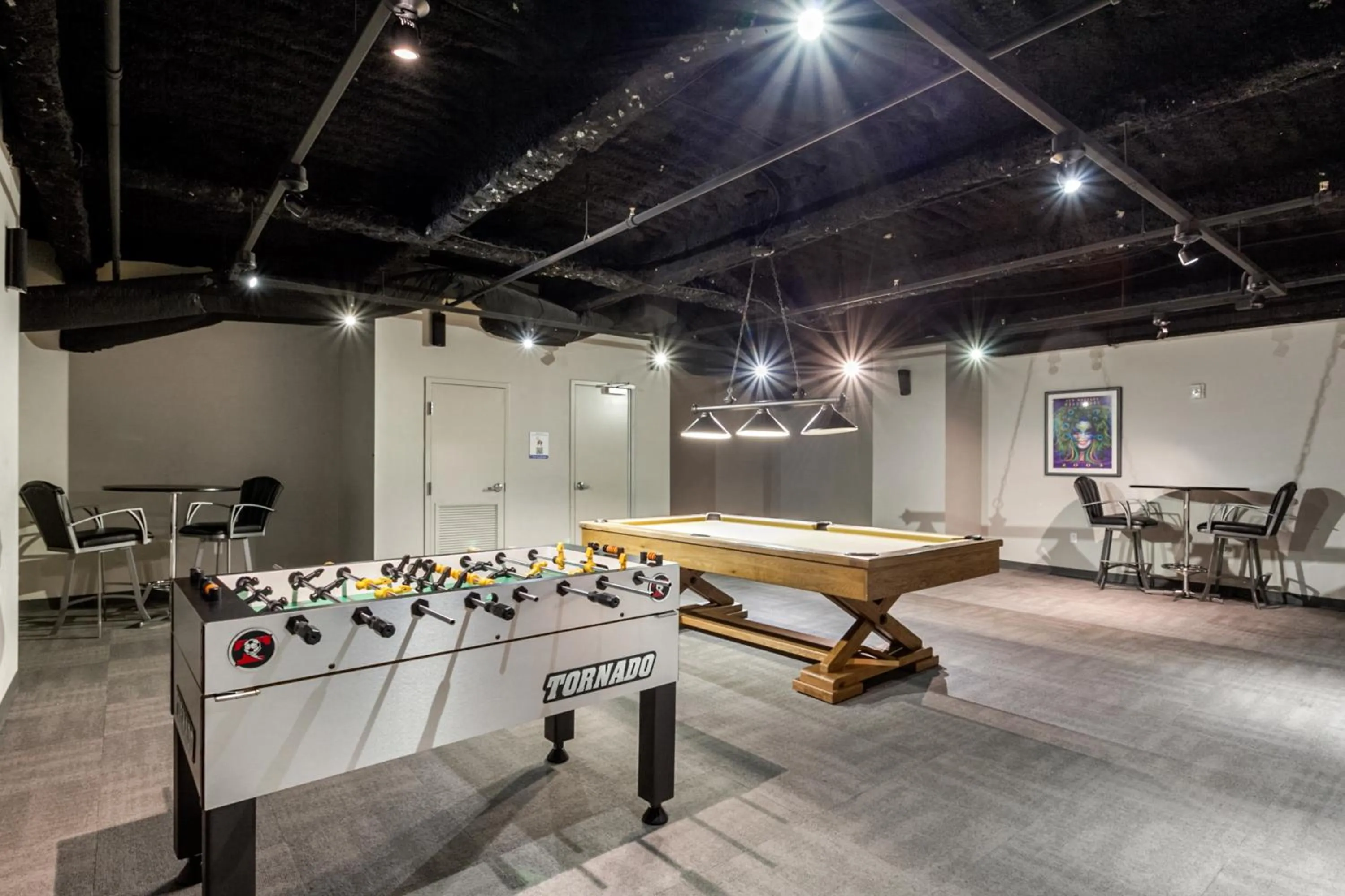 Game Room in Spacious 4BR Luxury Condo Steps to French Quarter
