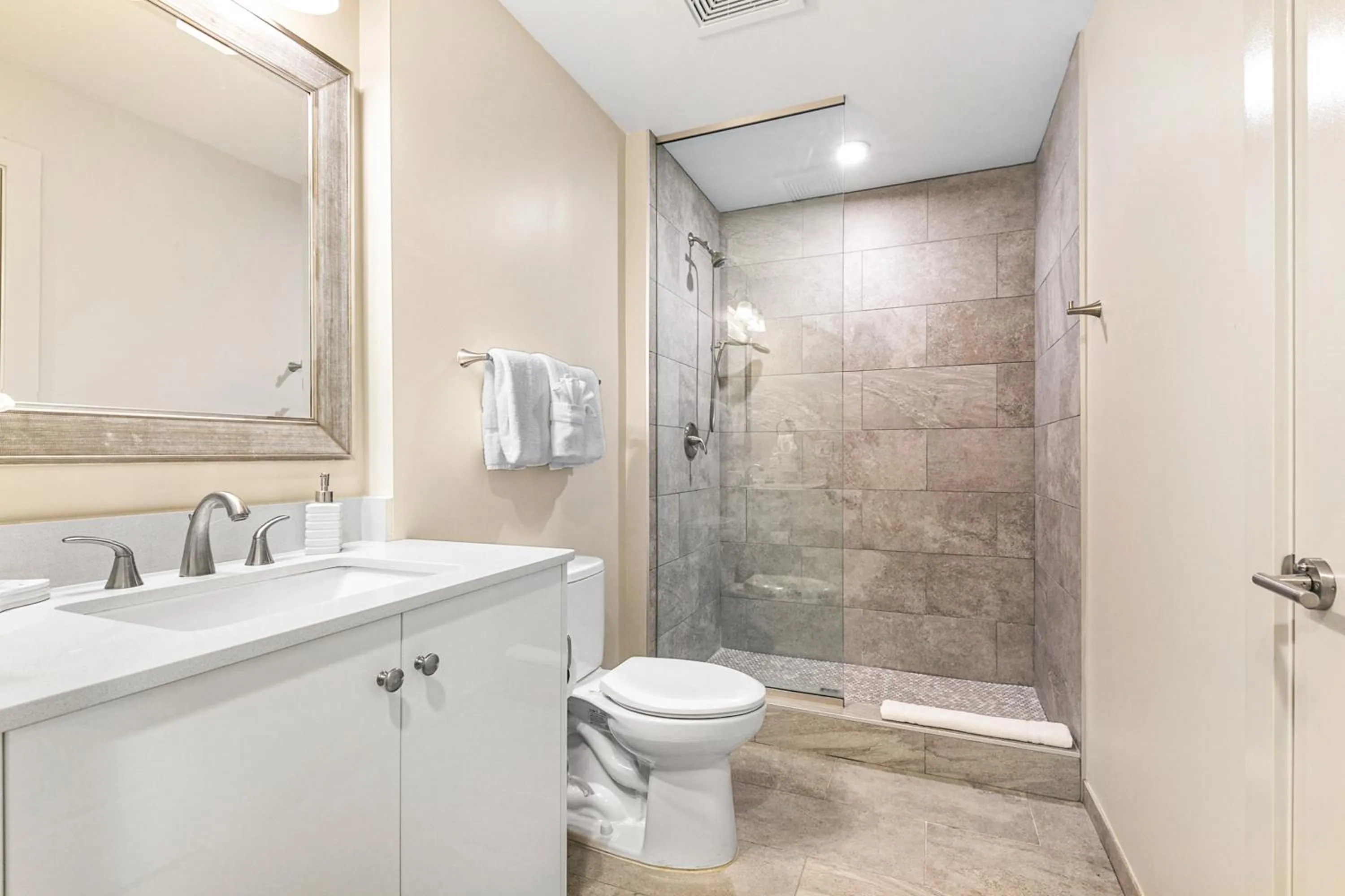 Bathroom in Spacious 4BR Luxury Condo Steps to French Quarter