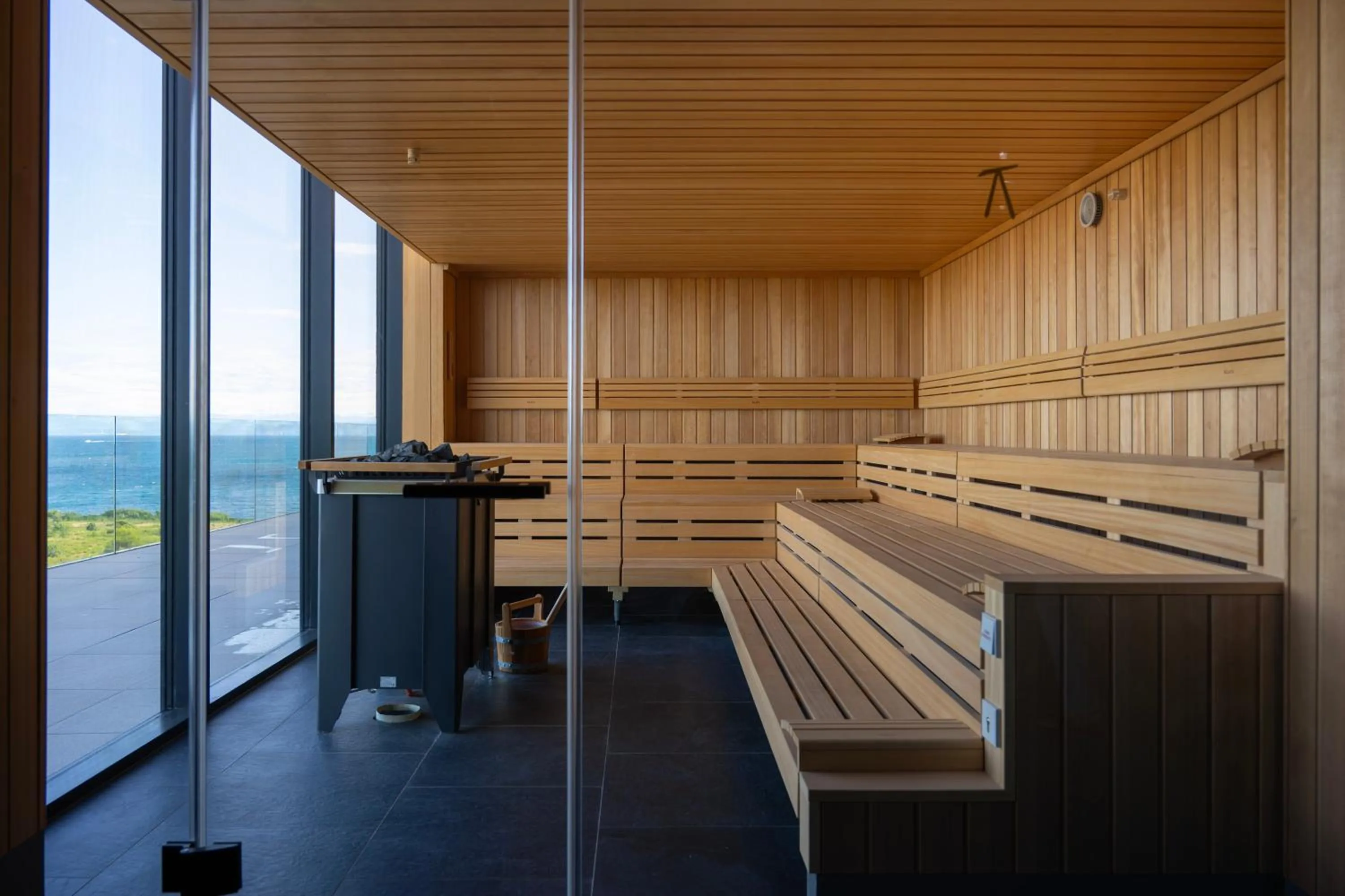 Sauna in Petram Resort & Residences